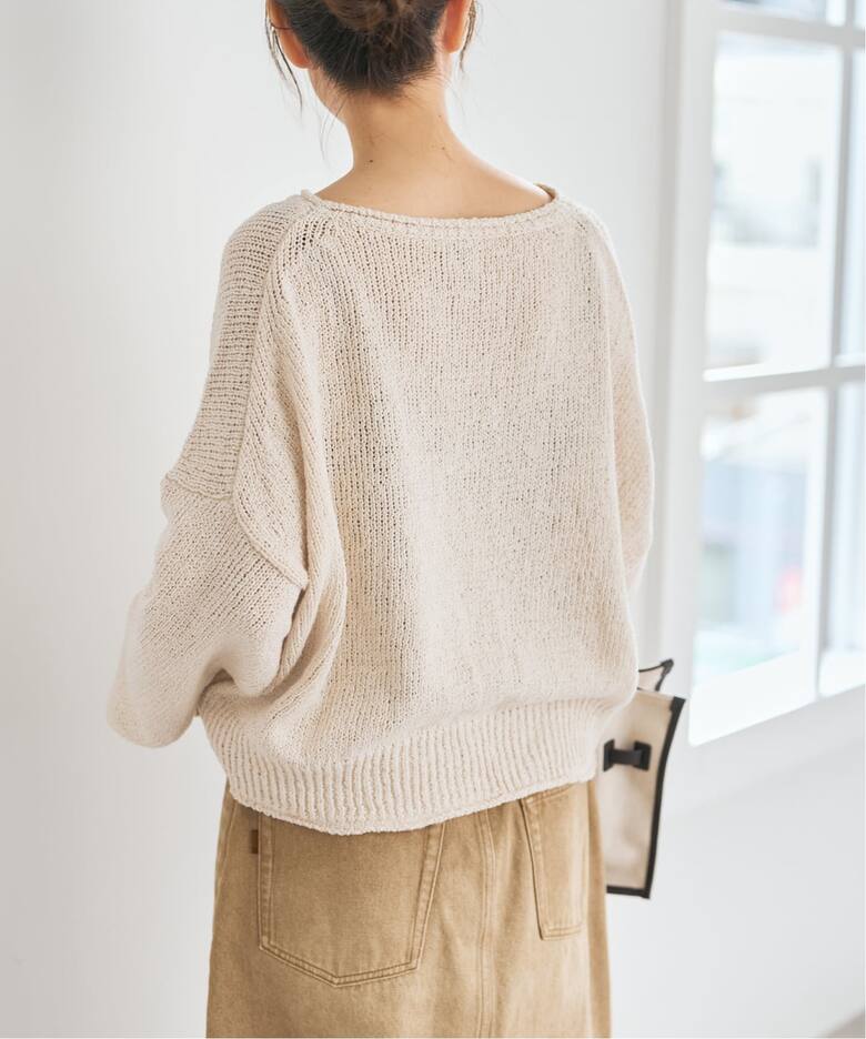 IGEAローゲージボートネックニット（ニット／セーター）｜Spick & Span 