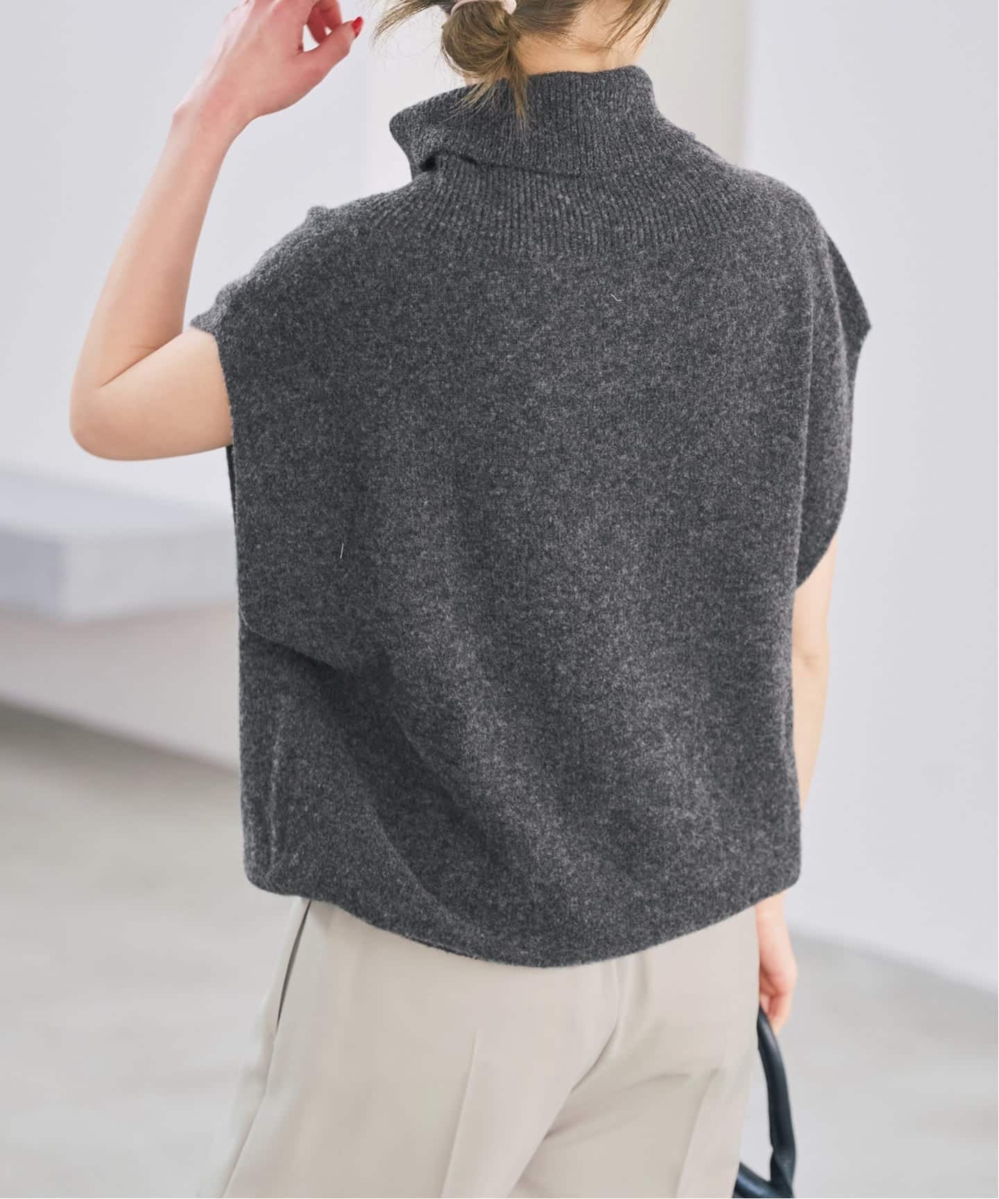 新色有り / 追加予約》オフタートルニットベスト（ベスト）｜Spick