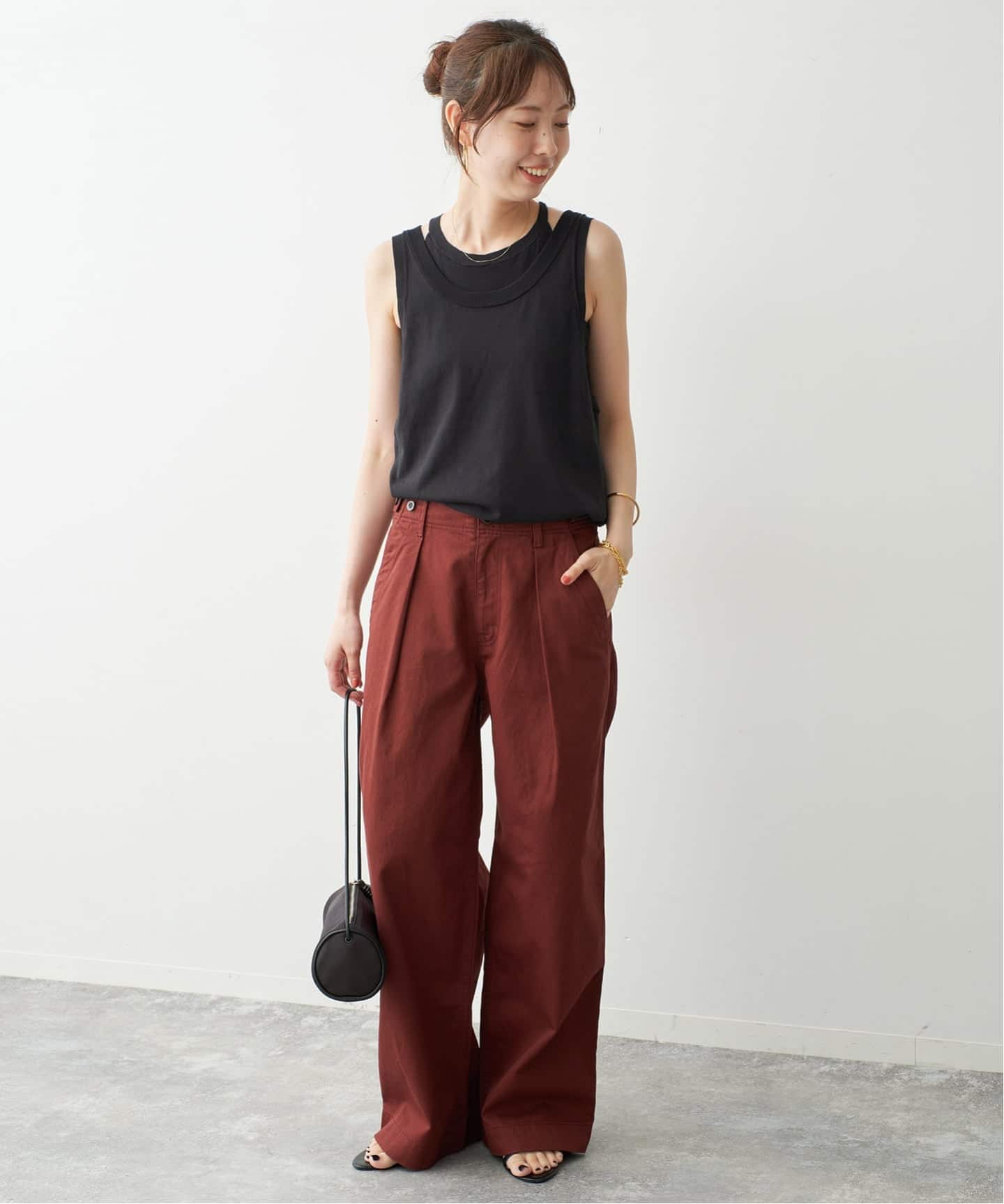 2枚SETタンクレイヤードプルオーバー（Tシャツ／カットソー）｜Spick
