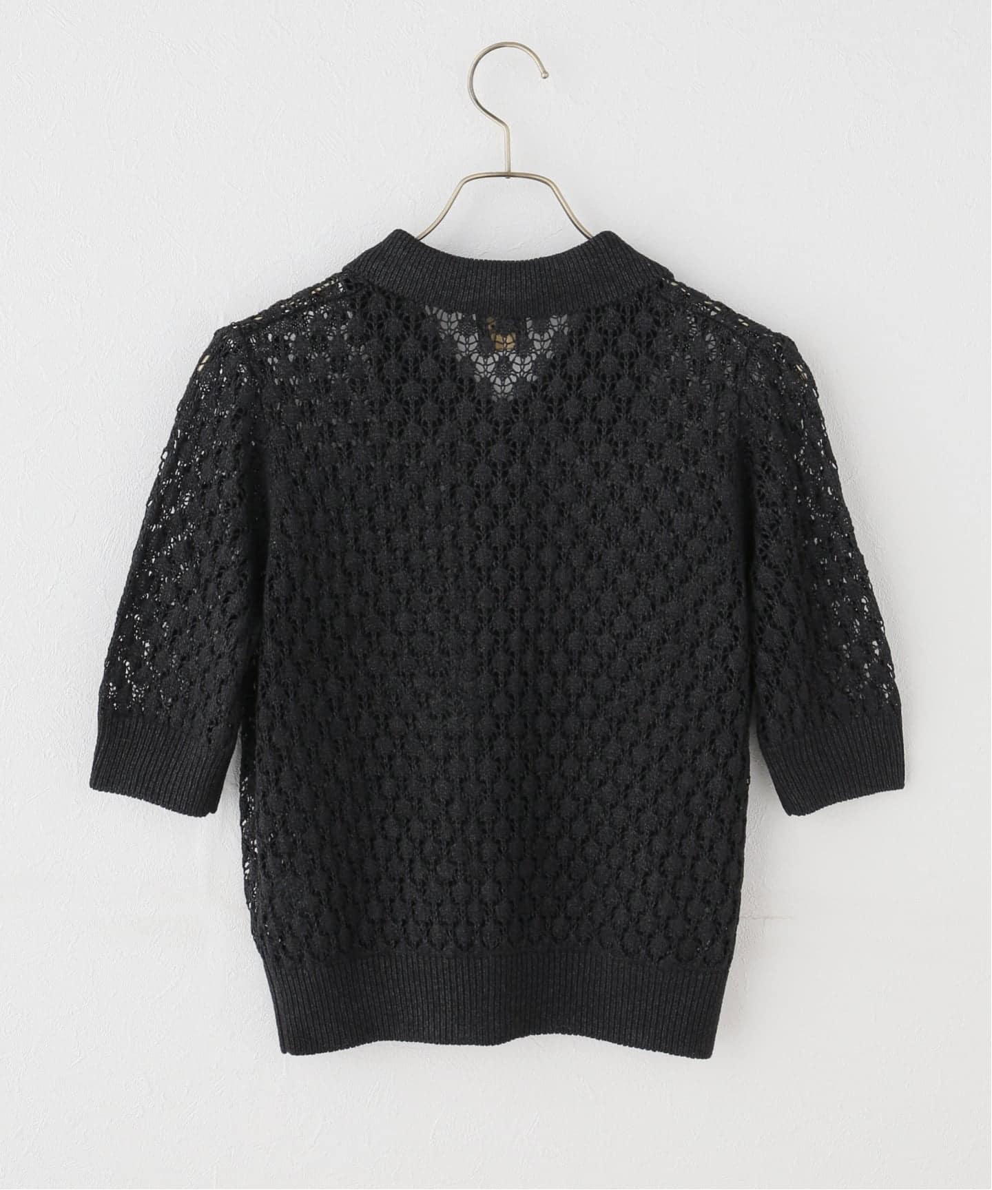 00s Supreme ジャガード編み ニットポロ ブラック M セール】JACQUARD KNIT POLO / ジャガード編みニットポロ（ニット