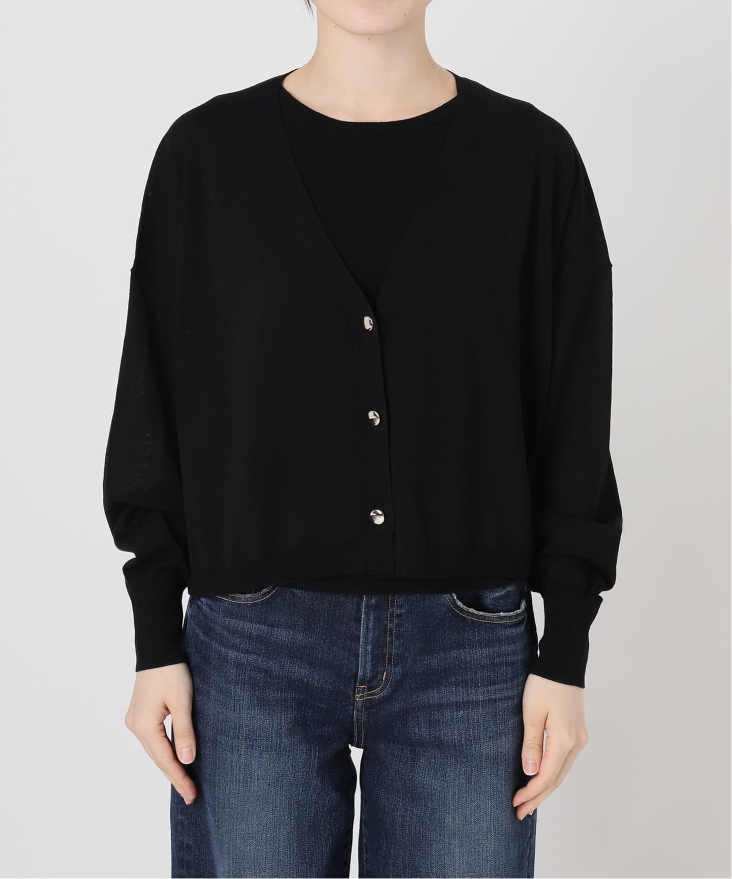 Spick＆span アンサンブルニット 手洗い可》2枚SETアンサンブルニット（アンサンブル）｜Spick & Span