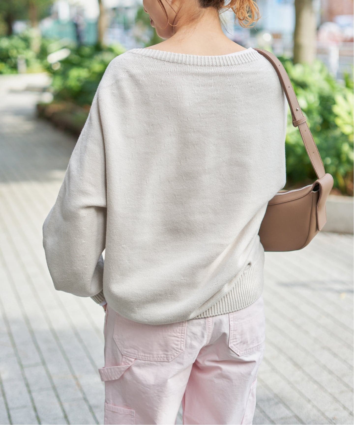26SS 新作 》 ニュアンスコクーンバルキーニット（ニット／セーター
