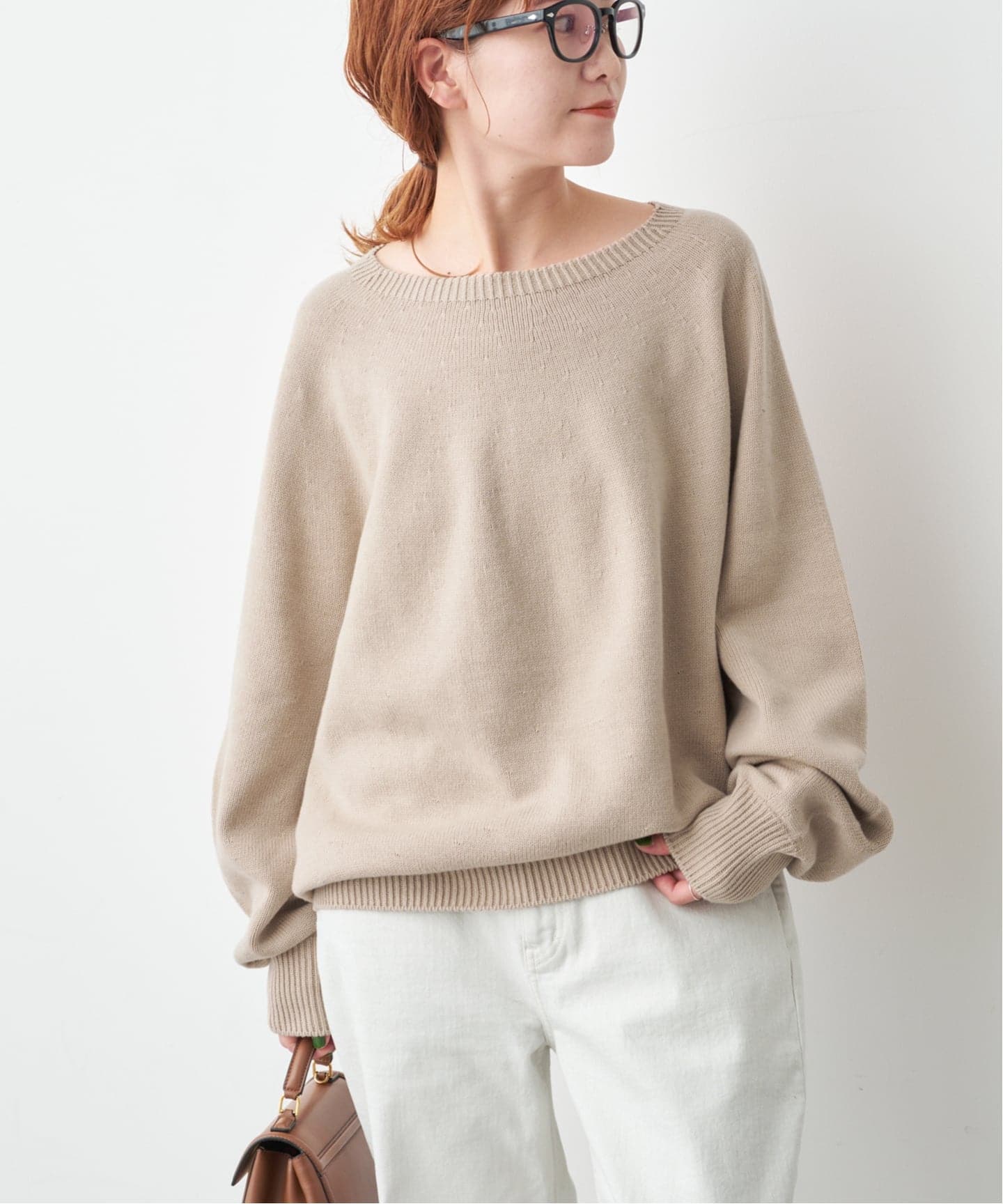 Spick and Span 26SSニュアンスコクーンバルキーニット 26SS 新作 》 ニュアンスコクーンバルキーニット（ニット／セーター