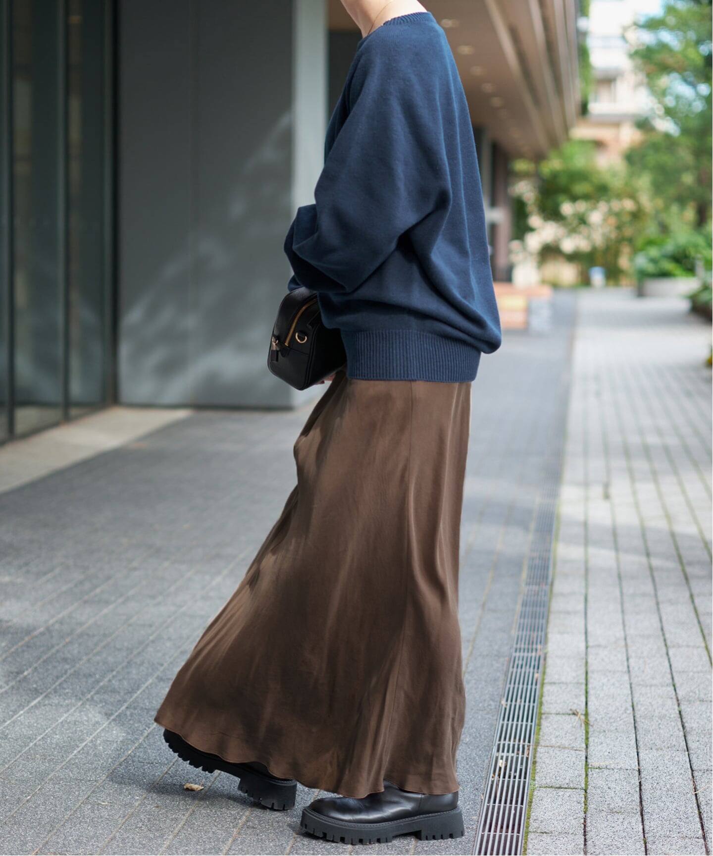 26SS 新作 》 ニュアンスコクーンバルキーニット（ニット／セーター