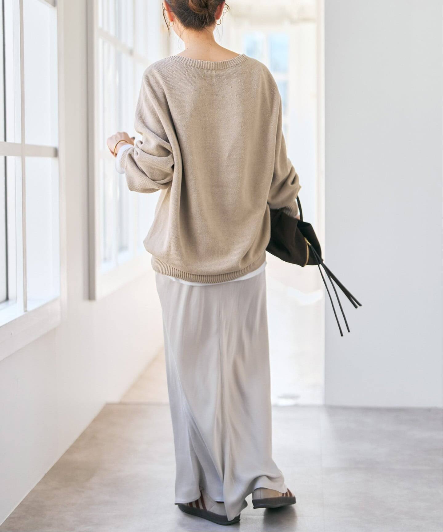 26SS 新作/追加 》 ニュアンスコクーンバルキーニット（ニット