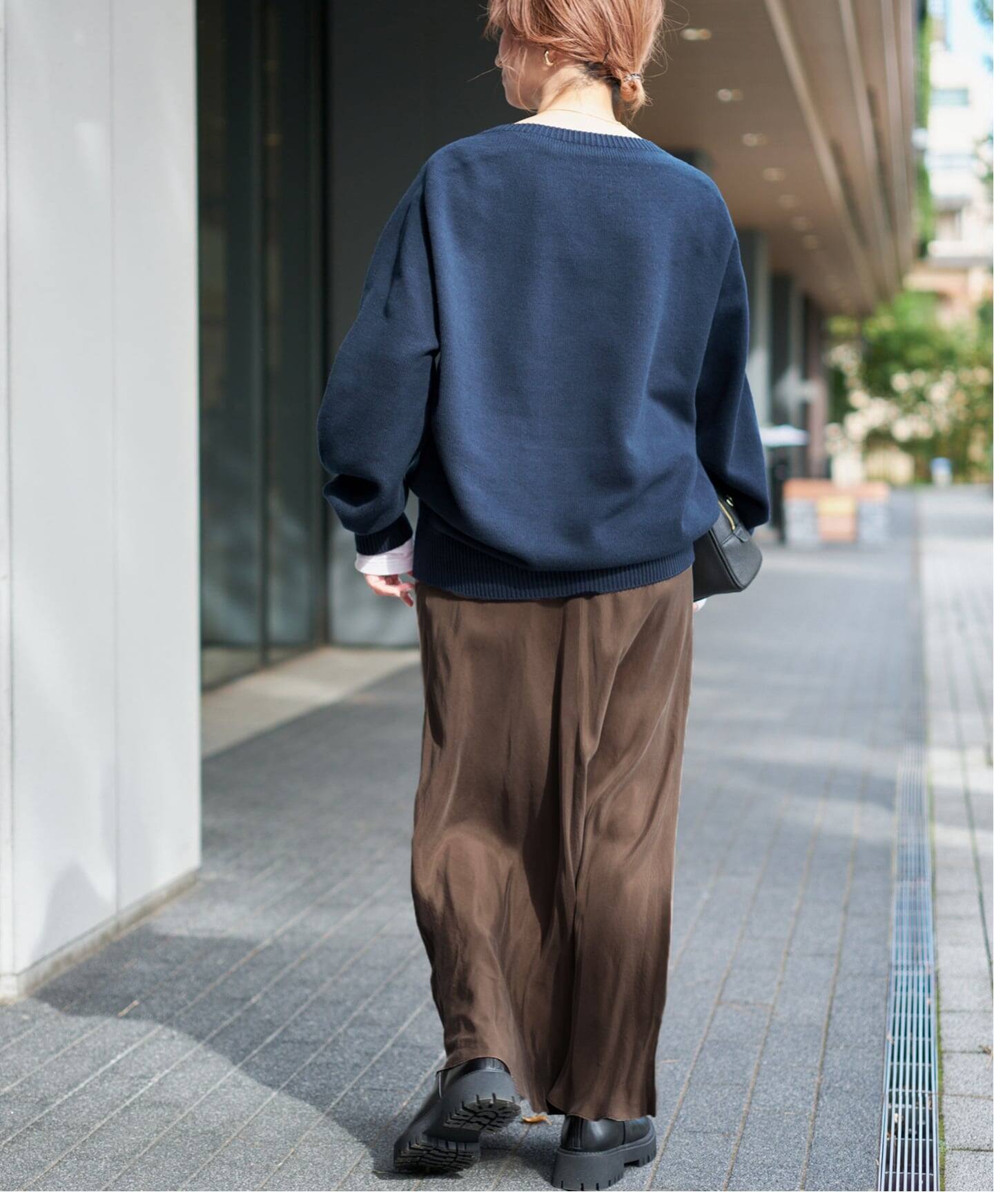 26SS 新作/追加 》 ニュアンスコクーンバルキーニット（ニット