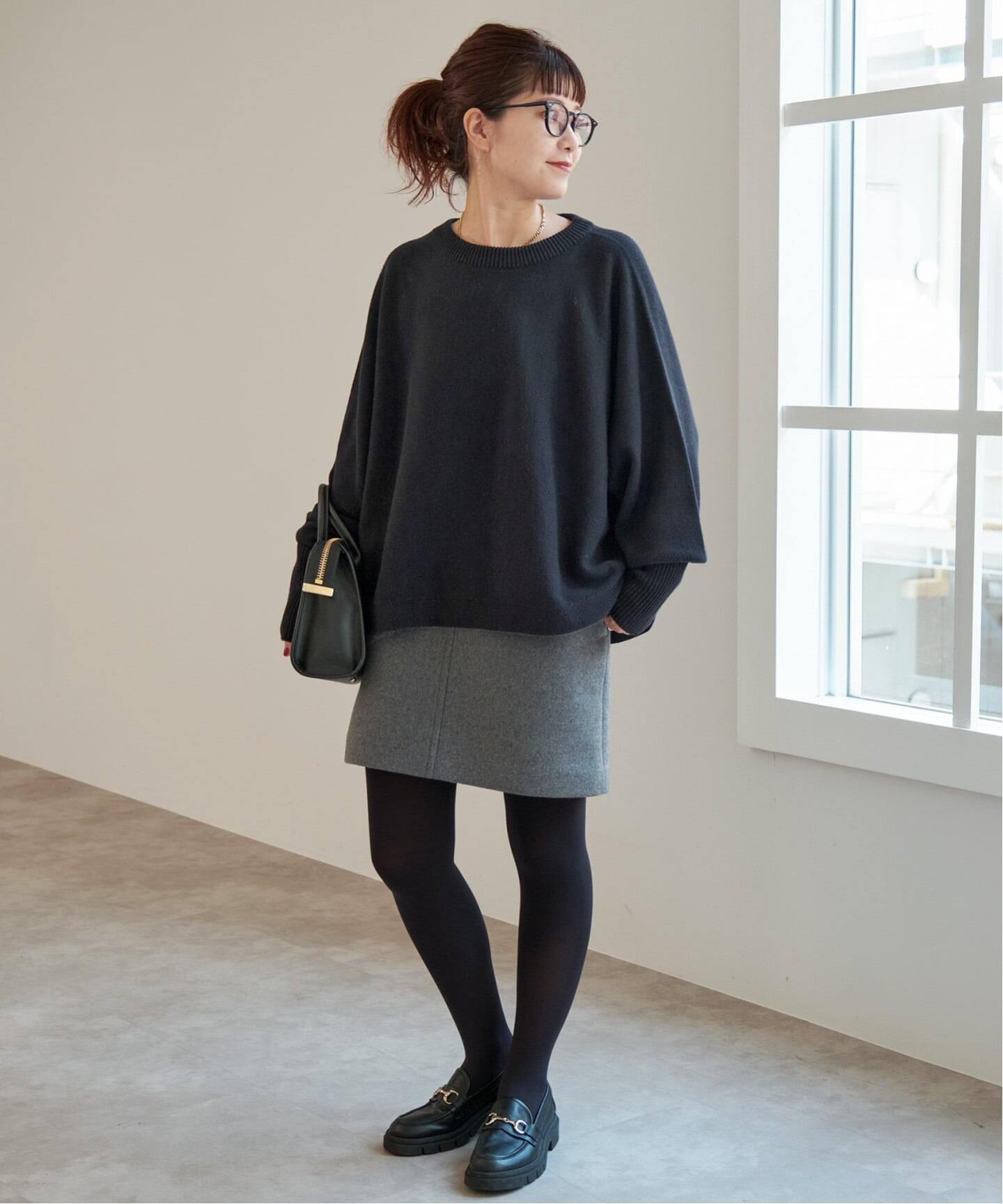 Spick and Span ドルマンロングリブニット cd012-76530-06b.jpg?basethum=225