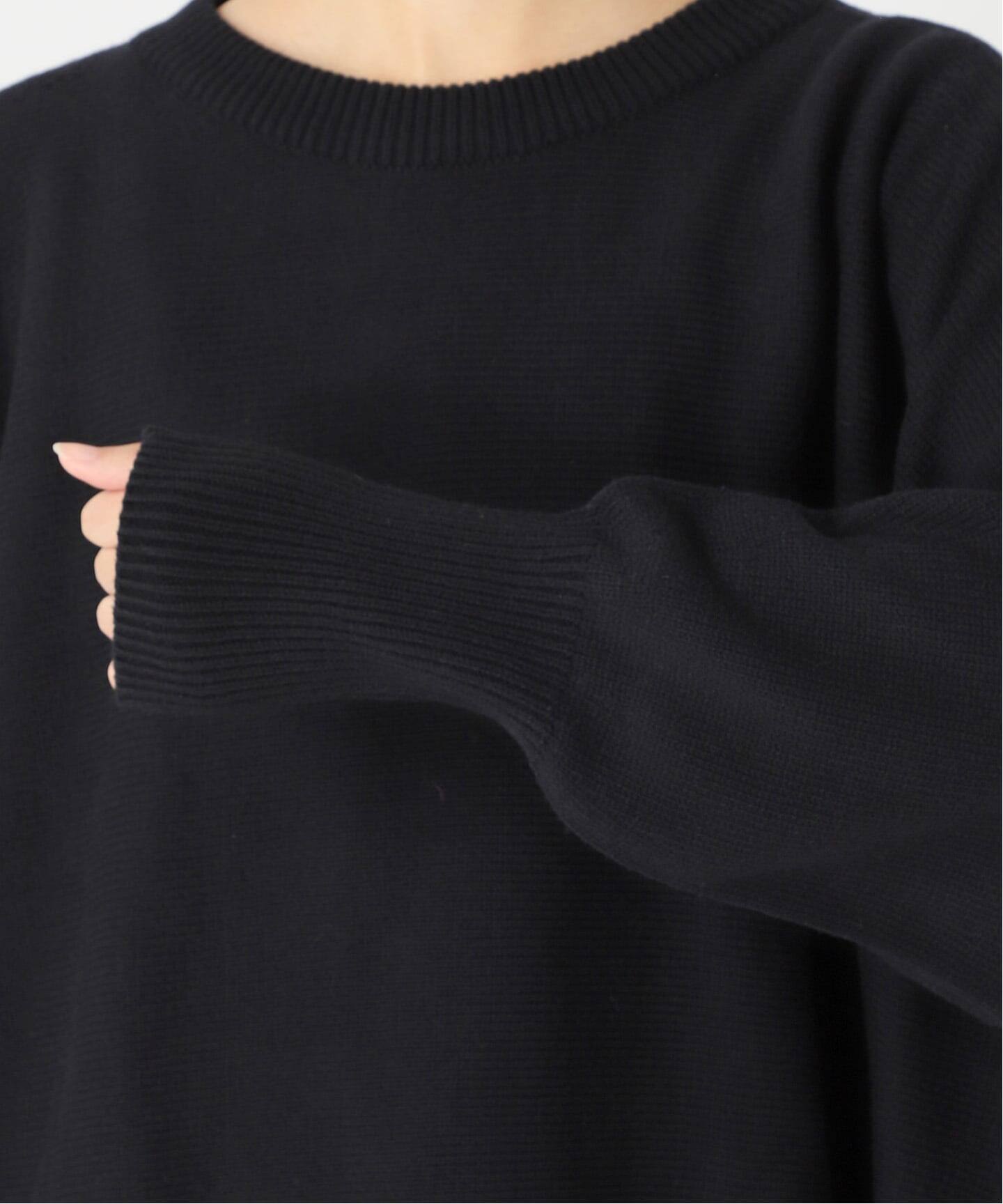 WEB限定 / 追加》バルキーヤーンドルマンロングリブニット（ニット