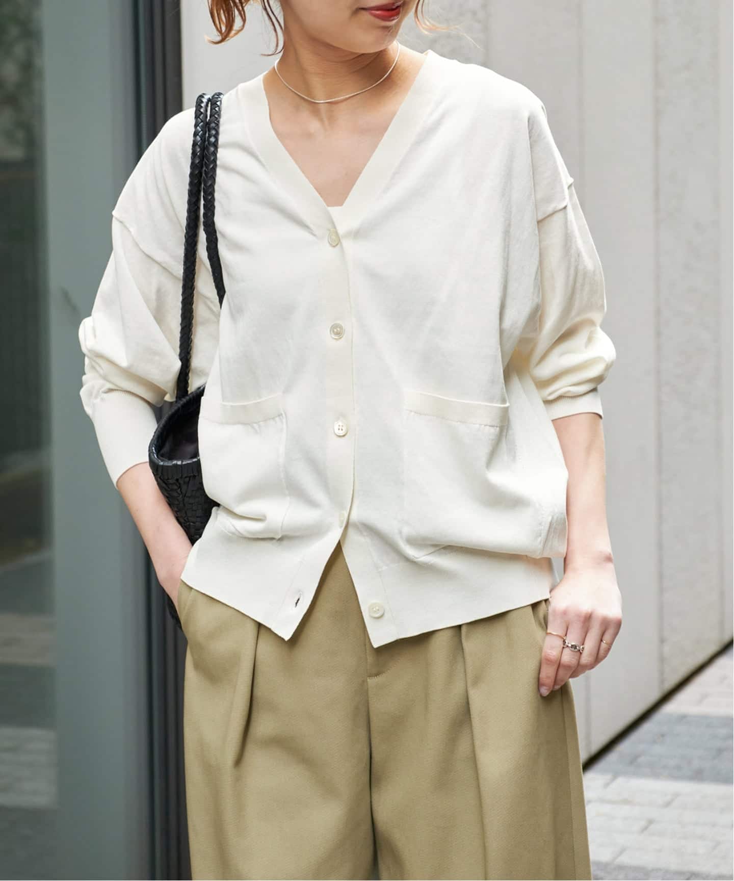 追加予約》コットンハイゲージカーディガン（カーディガン）｜Spick