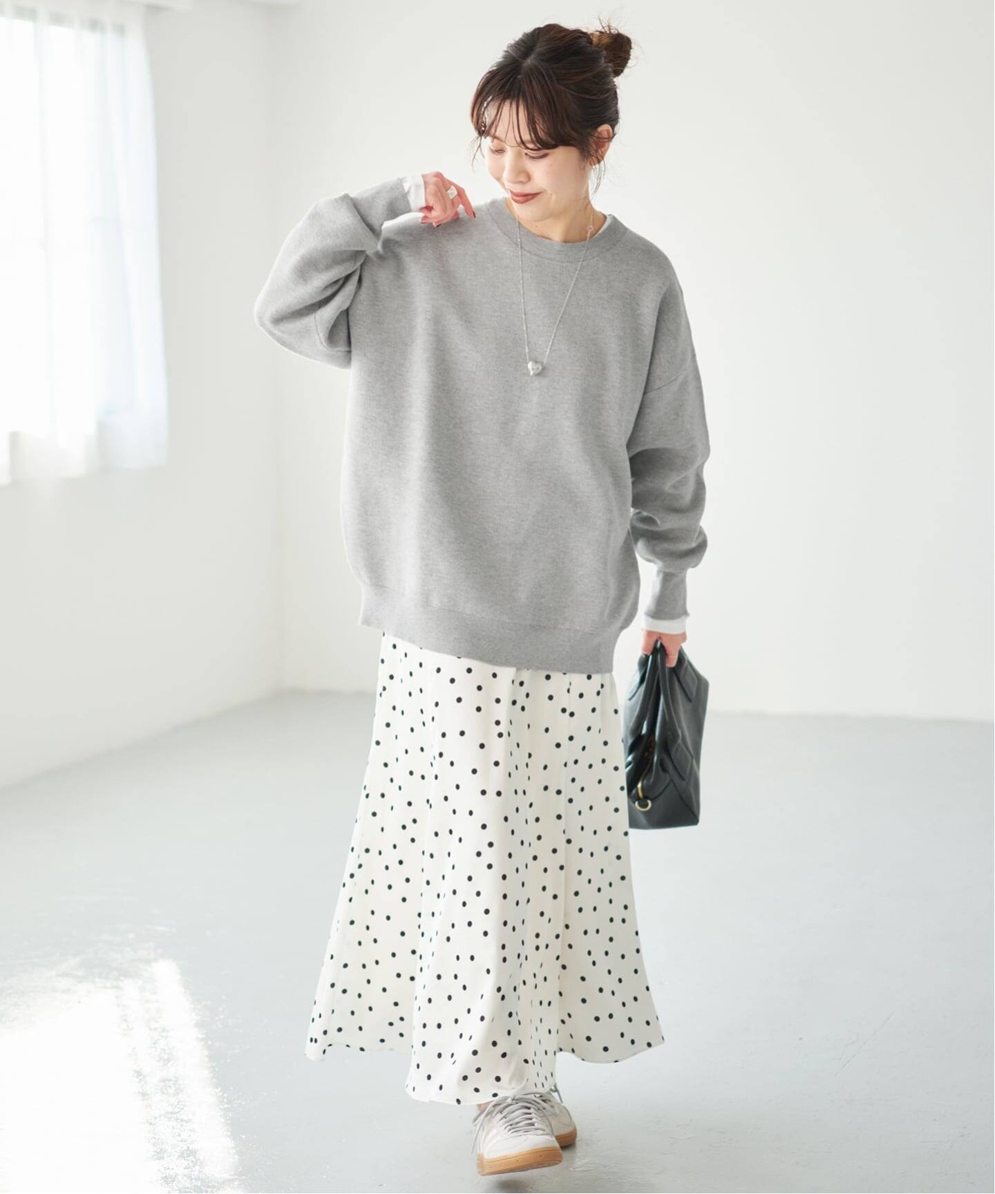 一部店舗+WEB限定》2枚SET ルーズニット&カット（ニット／セーター
