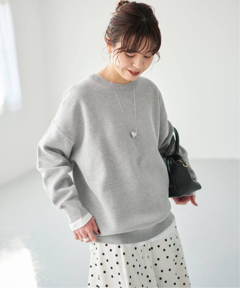 一部店舗+WEB限定》2枚SET ルーズニット&カット（ニット／セーター 