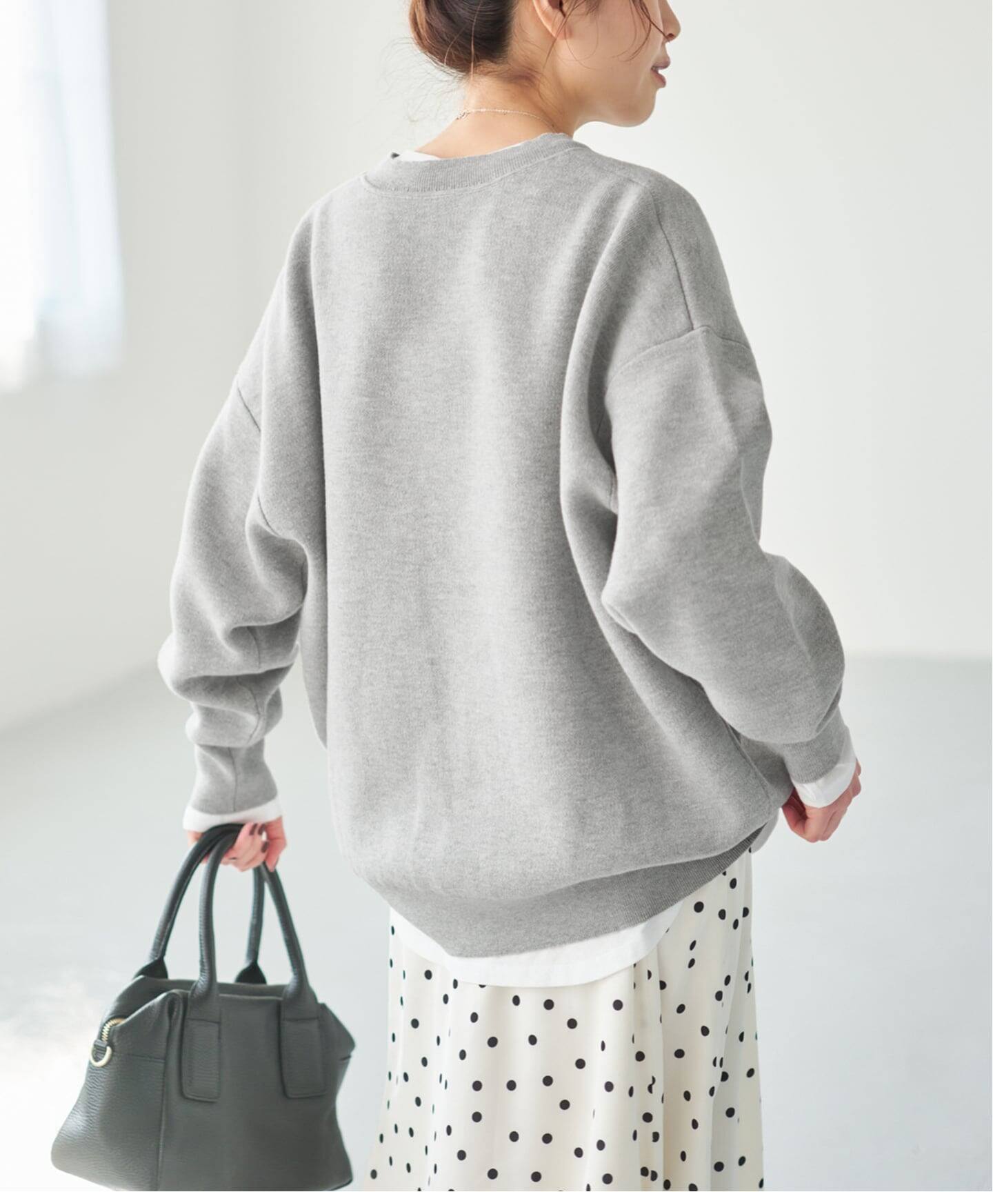 一部店舗+WEB限定》2枚SET ルーズニット&カット（ニット／セーター