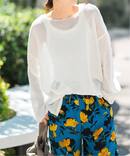 《新色有り / 追加予約》リネンミックス2WAYプルオーバー