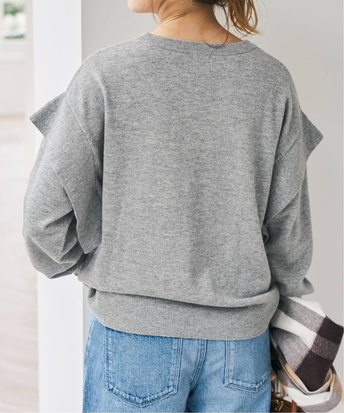 完全受注生産】《追加》SO フレアスリーブプルオーバー（ニット