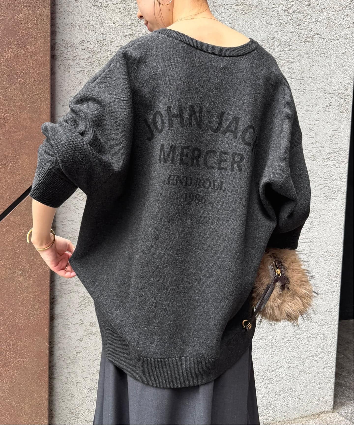 WEB限定カラー有り / 追加》J.J.mercer 別注キーネックプルオーバー