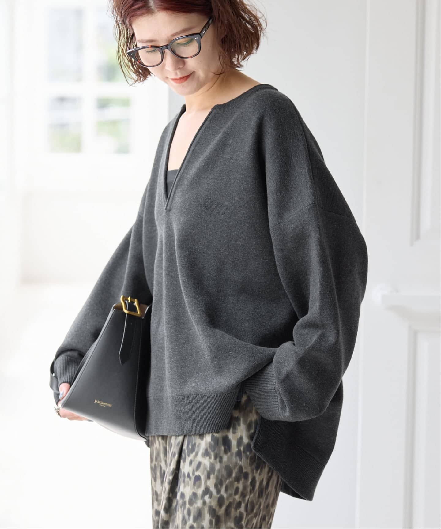 WEB限定カラー有り / 追加》J.J.mercer 別注キーネックプルオーバー