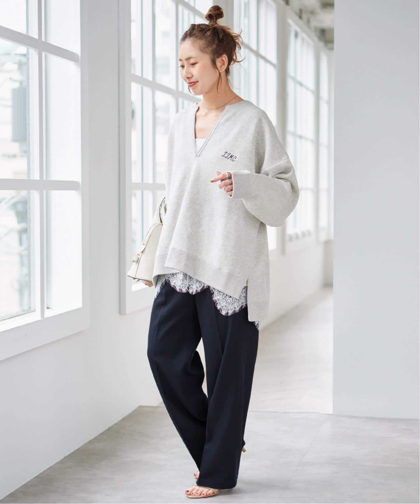 予約》J.J.Mercer / ジェイジェイマーサー 別注 キーネックプル