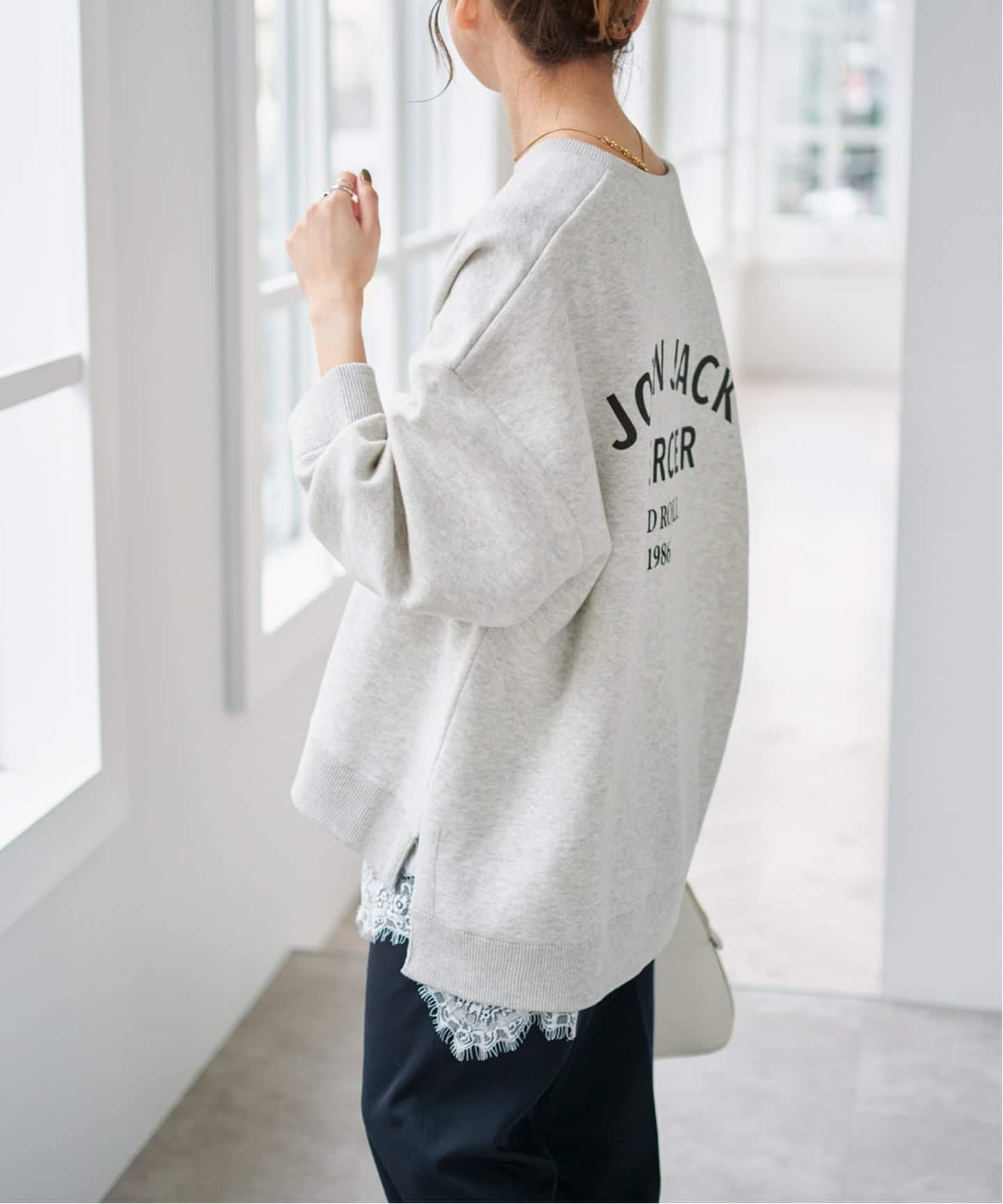 予約》J.J.Mercer / ジェイジェイマーサー 別注 キーネックプル