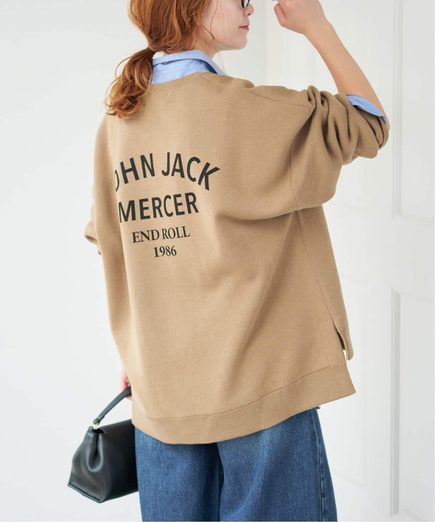 J.J.Mercer / ジェイジェイマーサー 別注 キーネックプルオーバー