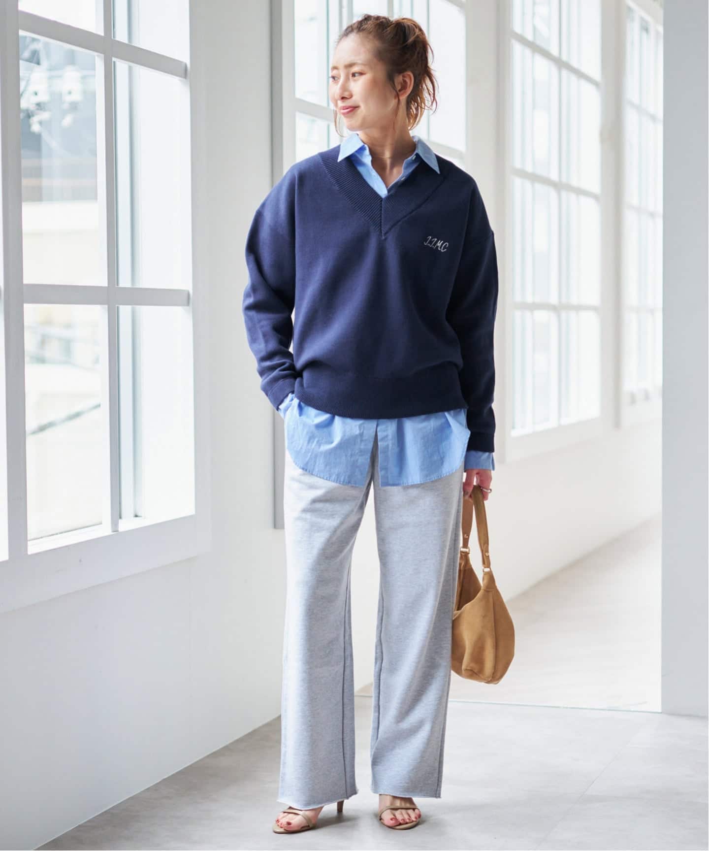 予約》J.J.Mercer / ジェイジェイマーサー 別注Vネックプルオーバー