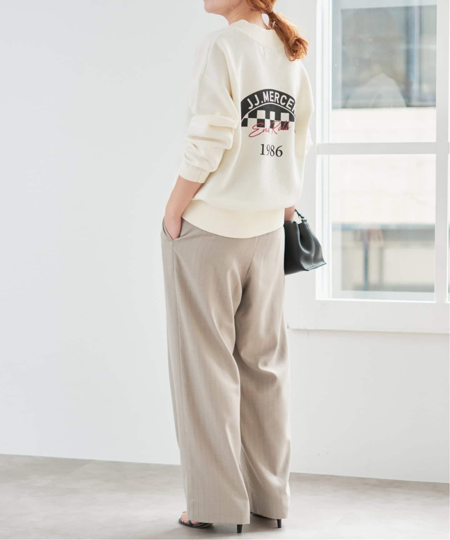 J.J.Mercer / ジェイジェイマーサー 別注Vネックプルオーバー（ニット