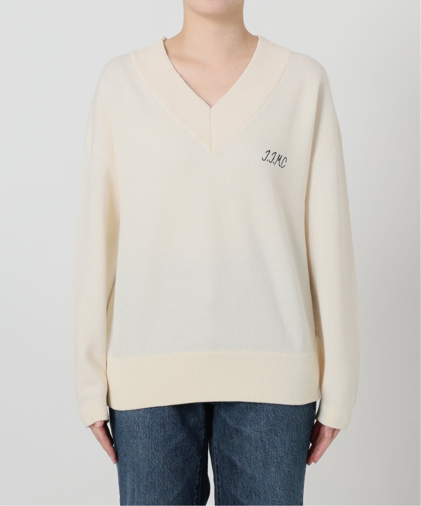 J．J．Mercer Vネックプルオーバー J.J.Mercer / ジェイジェイマーサー 別注Vネックプルオーバー（ニット