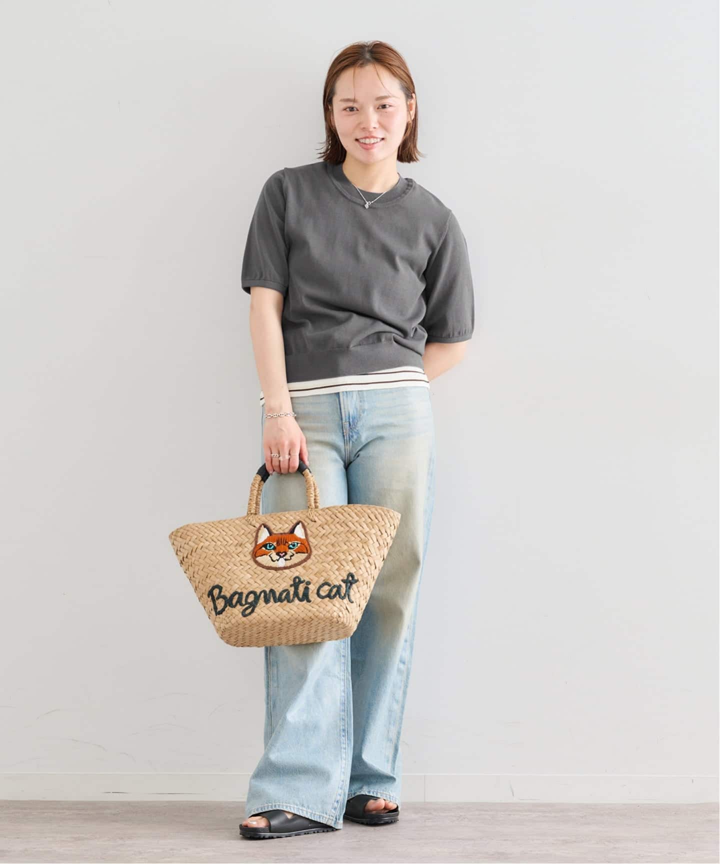 spick&amp;span サマーニット Spick & Span ネイビー サマーニット - メルカリ