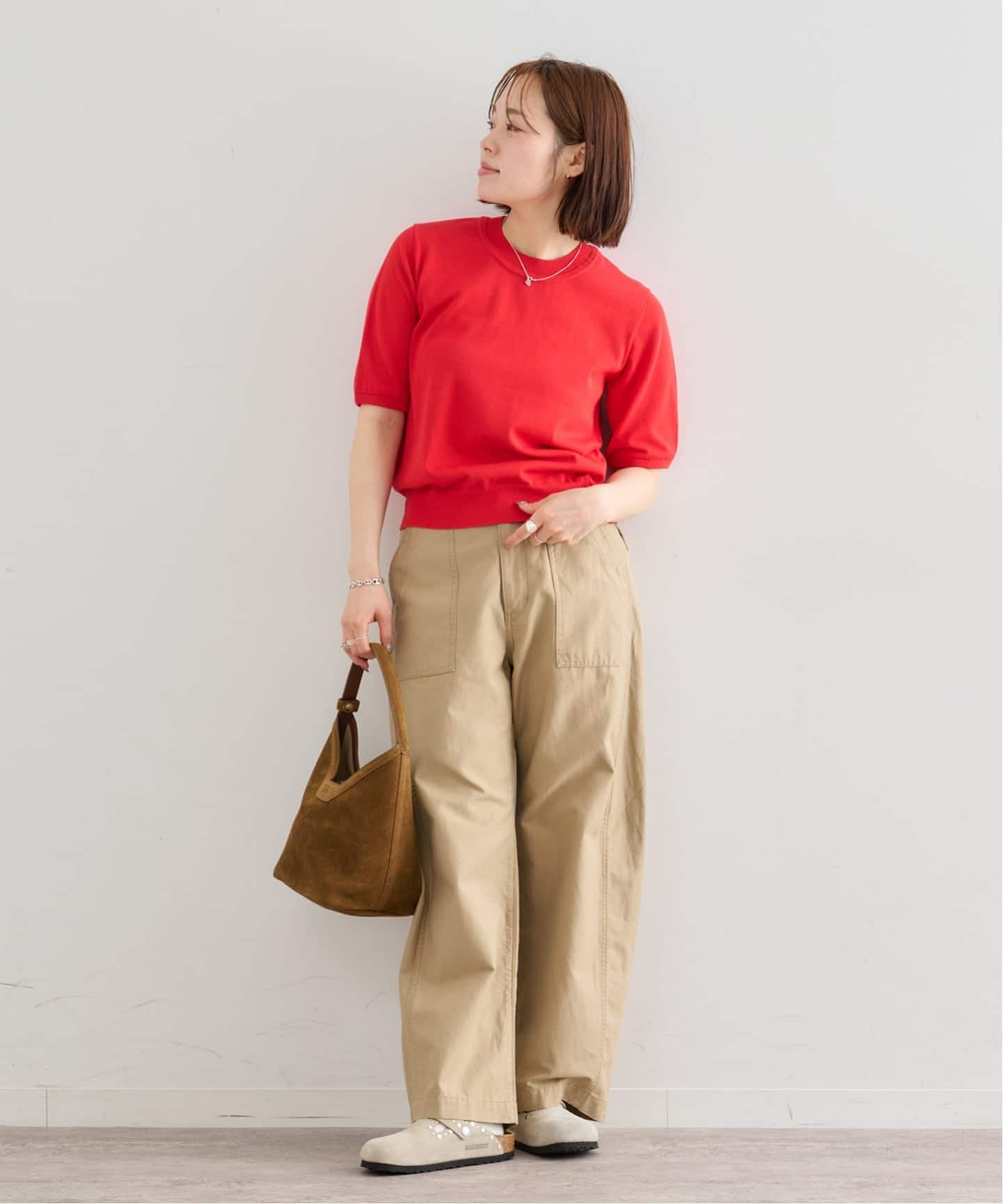 spick&amp;span サマーニット Spick & Span ネイビー サマーニット - メルカリ