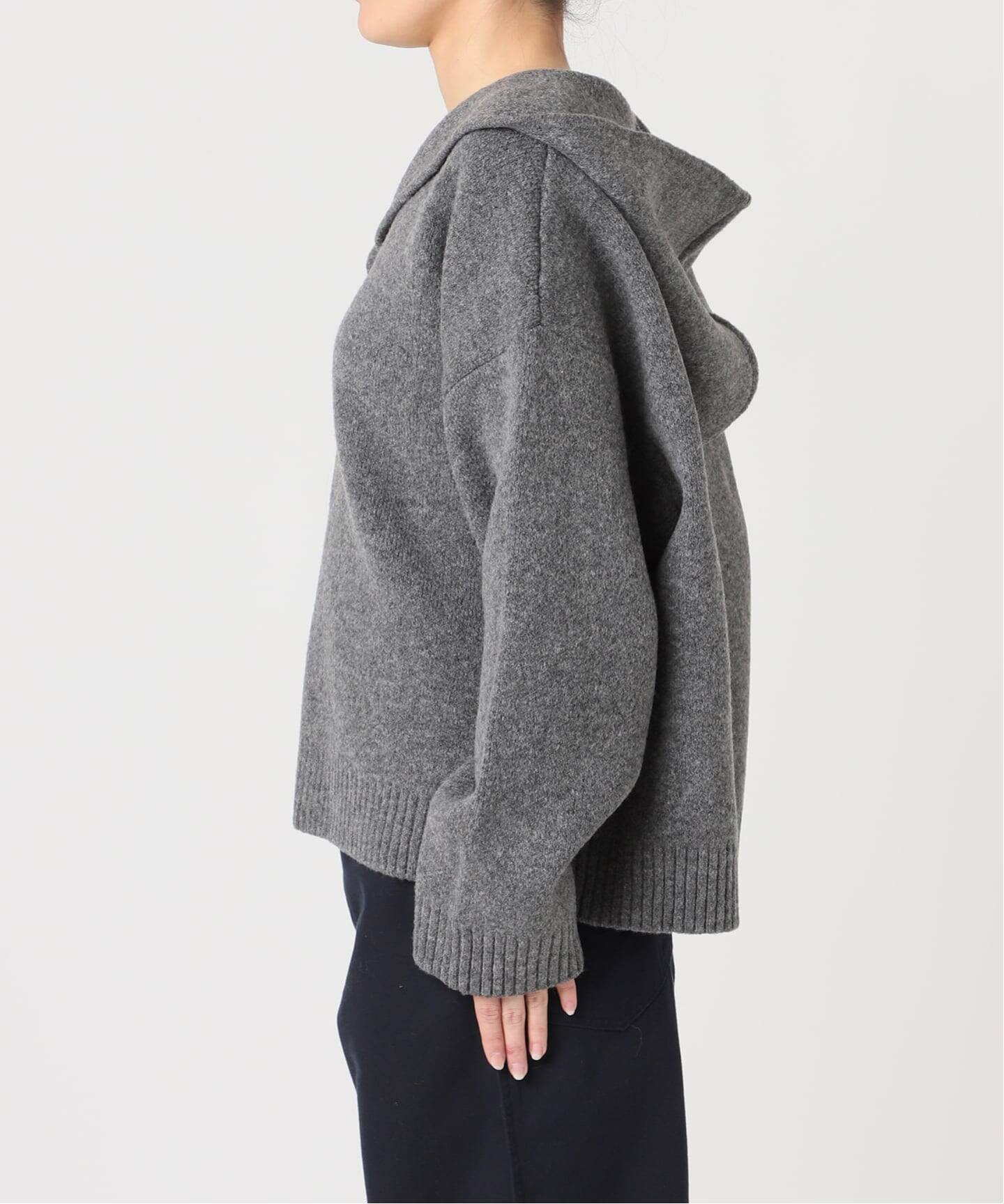 オーバーニットフーディー（ニット／セーター）｜U by SPICK&SPAN