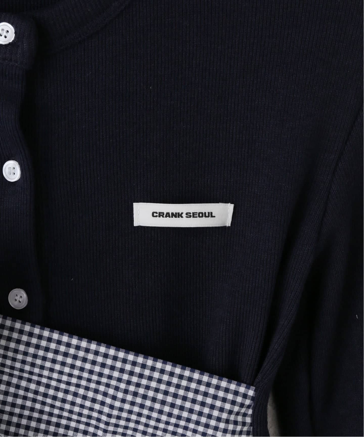 CRANK/クランク RIBBON-TIED KNIT CARDIGAN（ニット／セーター）｜U by