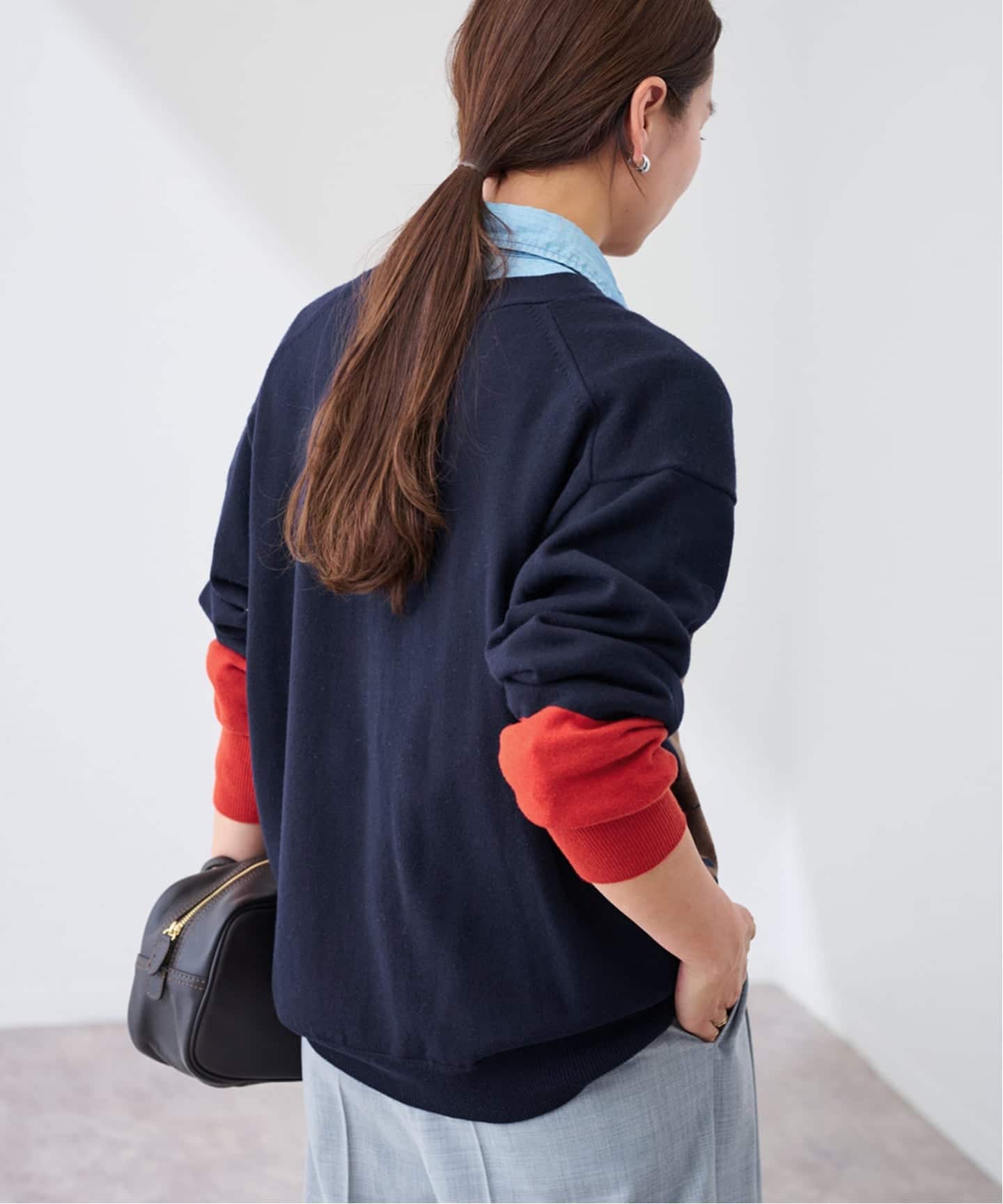 Horseインターシャ カーディガン（カーディガン）｜FRAMeWORK