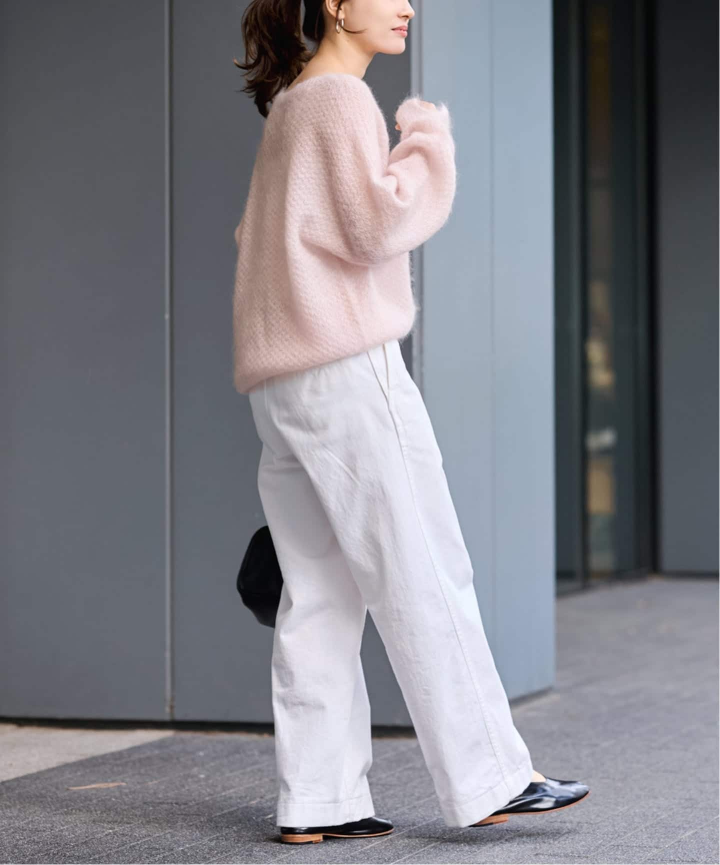 ≪追加≫モヘヤMIX カノコ柄プルオーバー（ニット／セーター