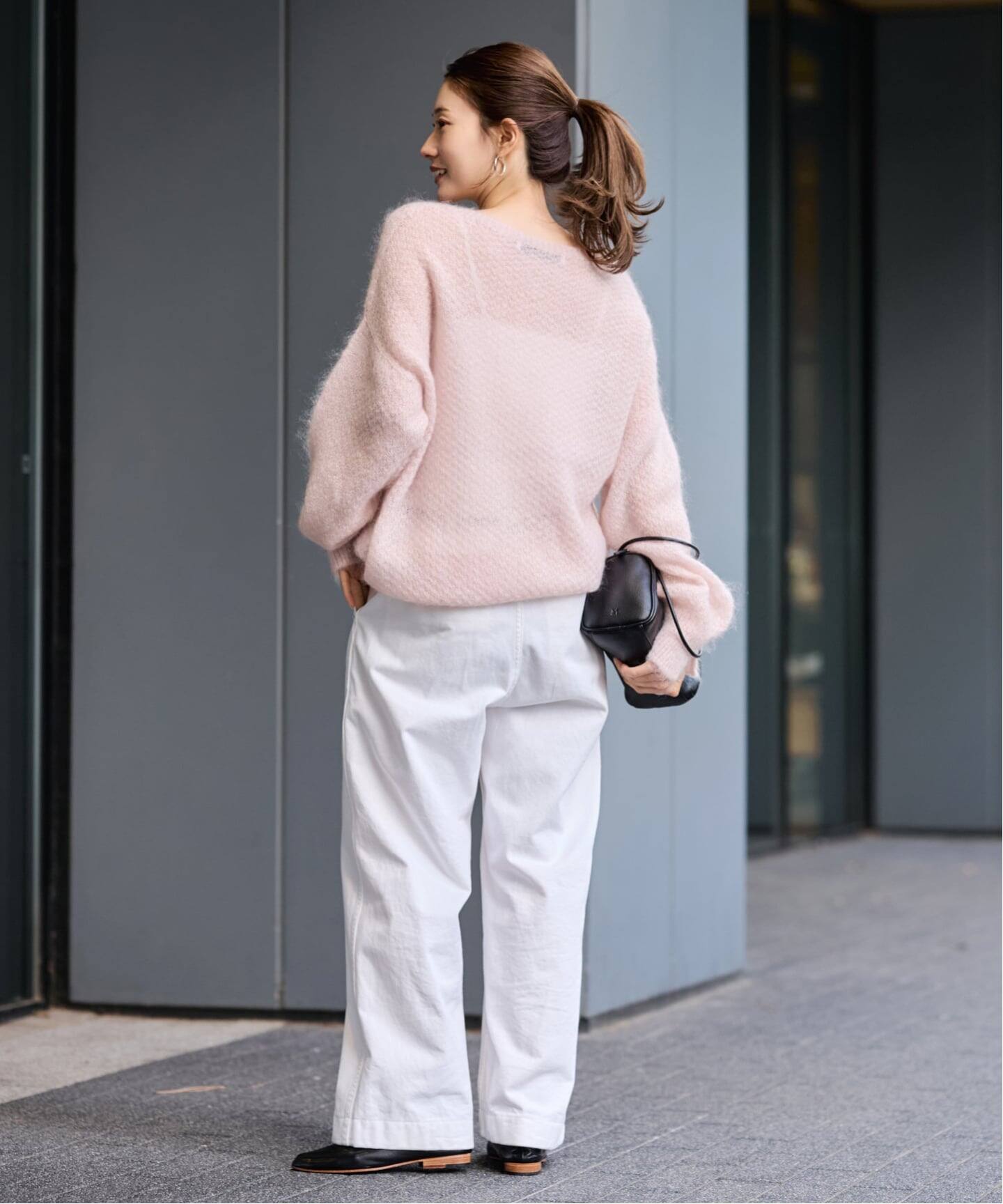 ≪追加≫モヘヤMIX カノコ柄プルオーバー（ニット／セーター