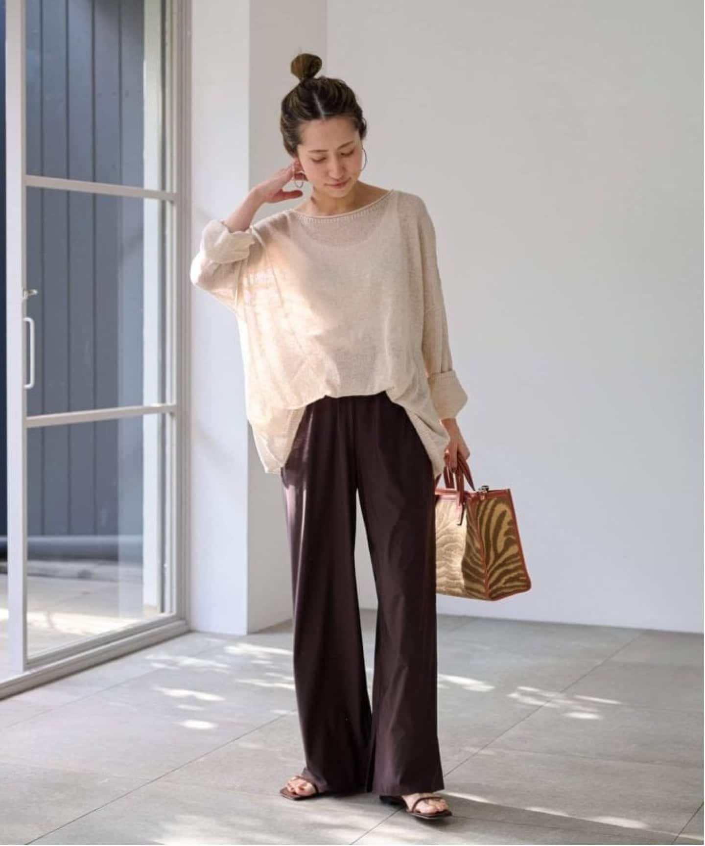 ≪一部カラーWEB限定 / 追加予約≫ウォッシャブルニュアンスワイドプル