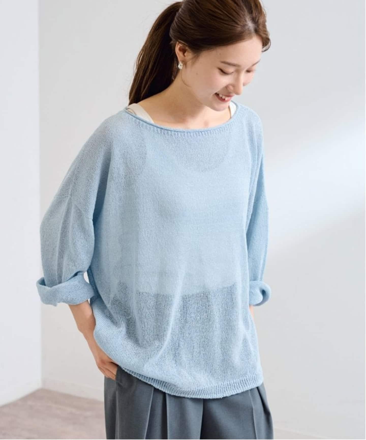 ≪一部カラーWEB限定 / 追加予約≫ウォッシャブルニュアンスワイドプル