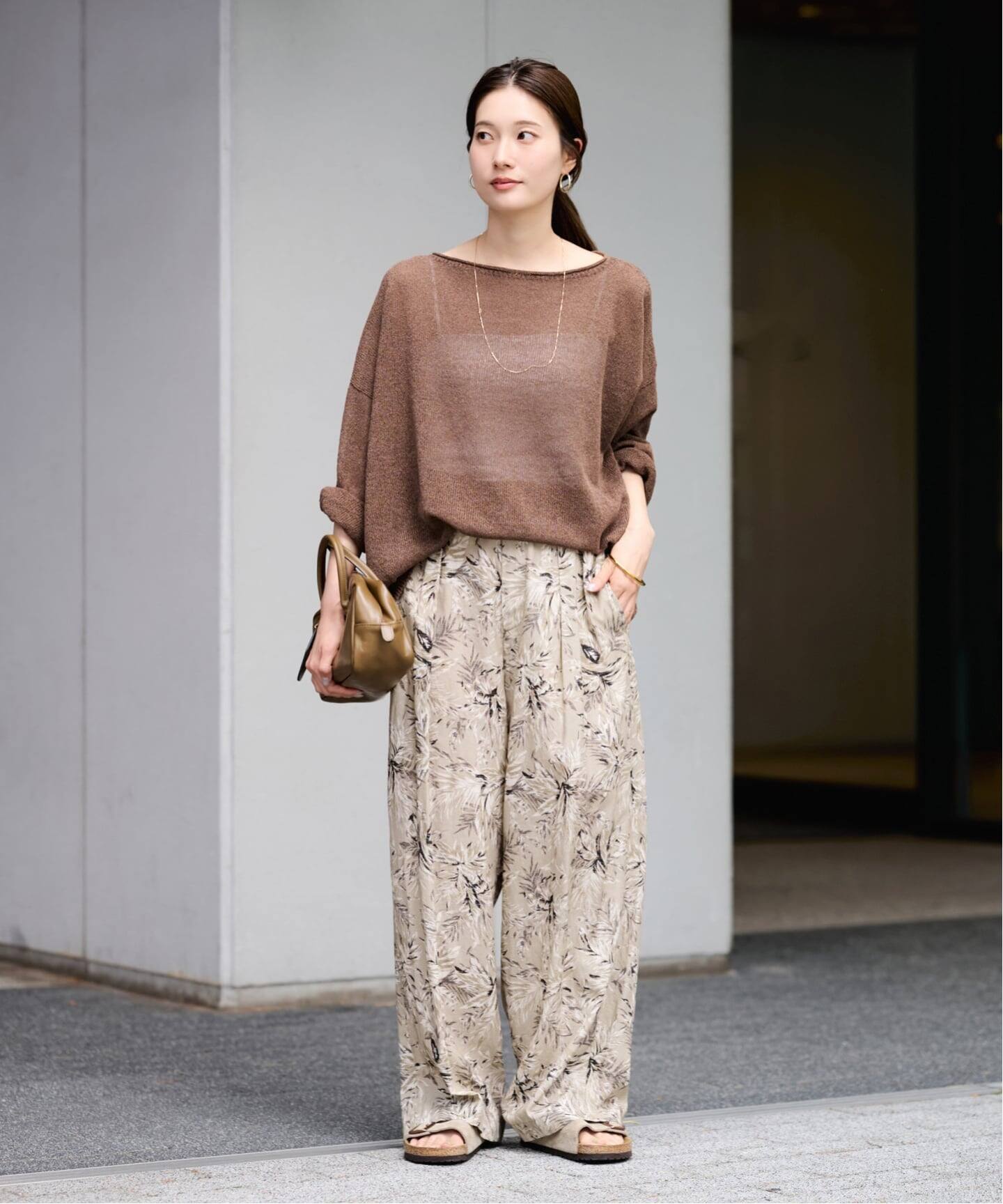 ≪一部カラーWEB限定 / 追加≫ウォッシャブルニュアンスワイドプル