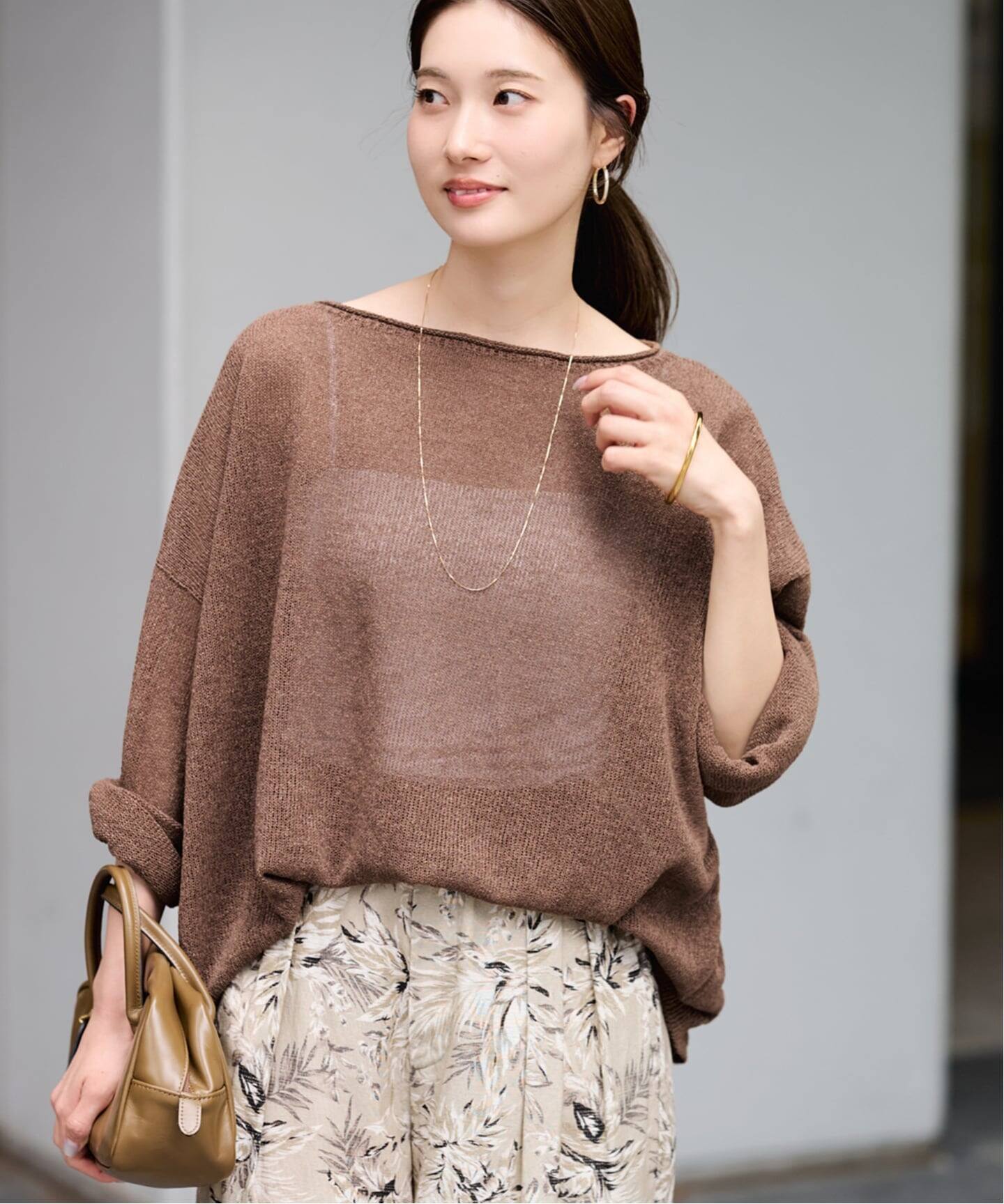 ≪一部カラーWEB限定 / 追加≫ウォッシャブルニュアンスワイドプル