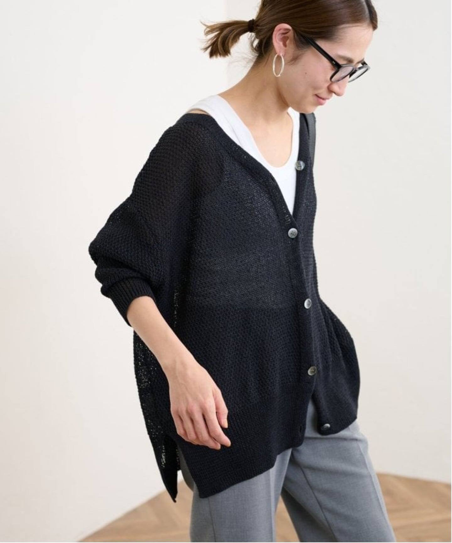 ≪WEB限定 / 追加≫カノコ 2WAY Back開きカーディガン（カーディガン