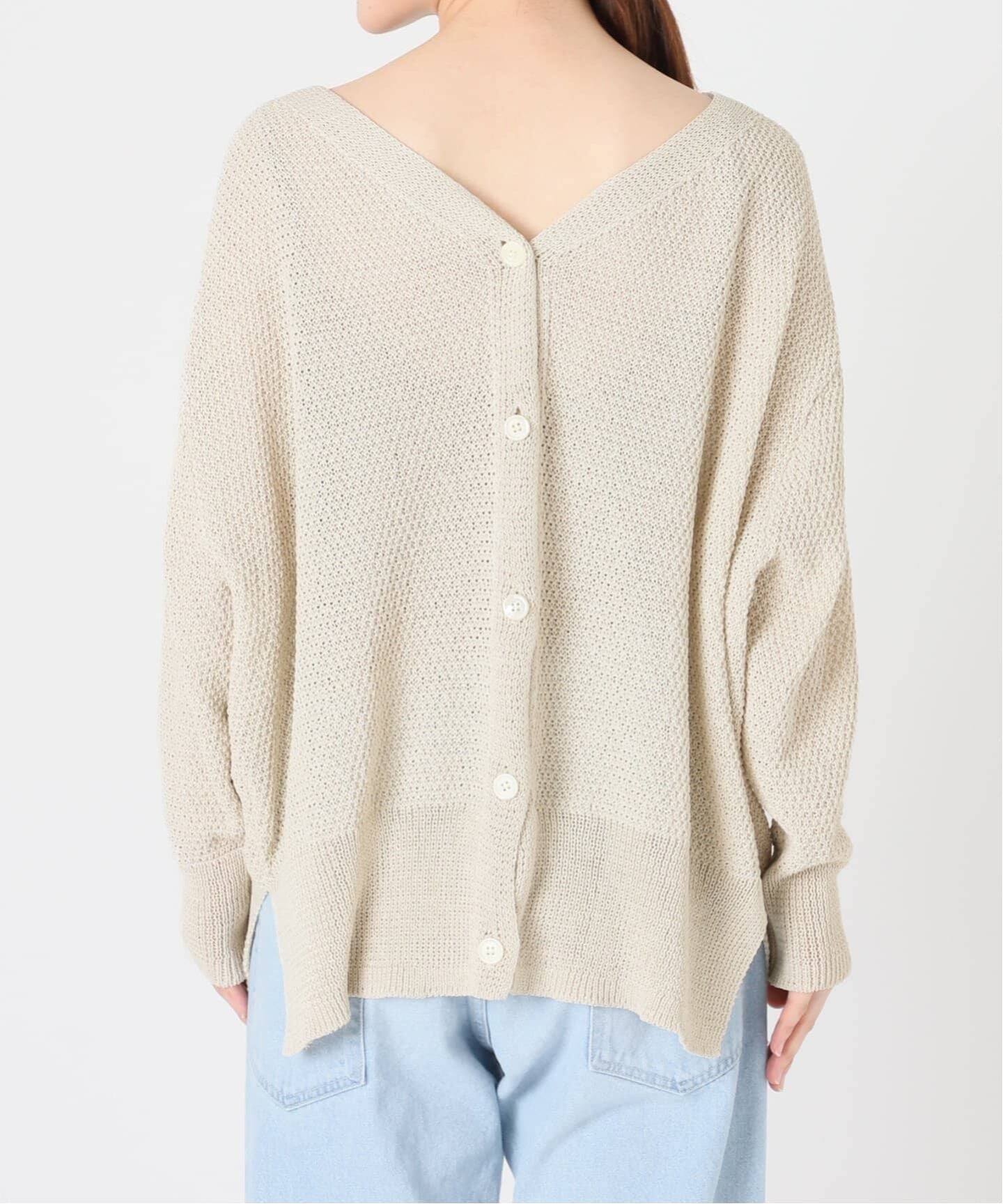 ≪追加≫カノコ 2WAY Back開きカーディガン（カーディガン