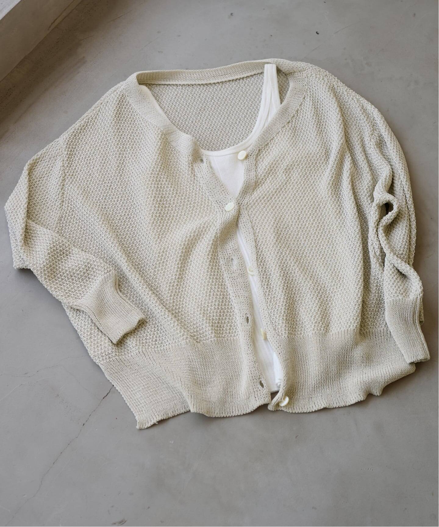 ≪追加≫カノコ 2WAY Back開きカーディガン（カーディガン