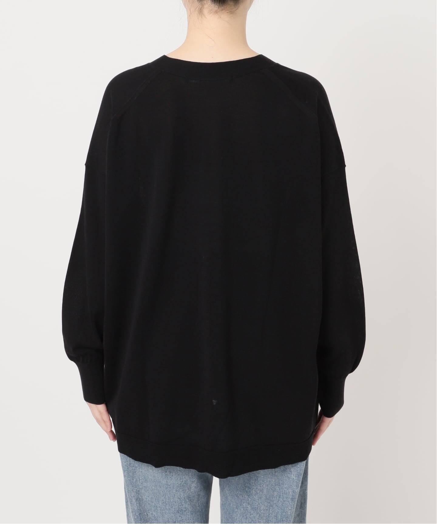 ≪一部カラーWEB限定 / 追加≫CO/AceワイドVネックカーディガン