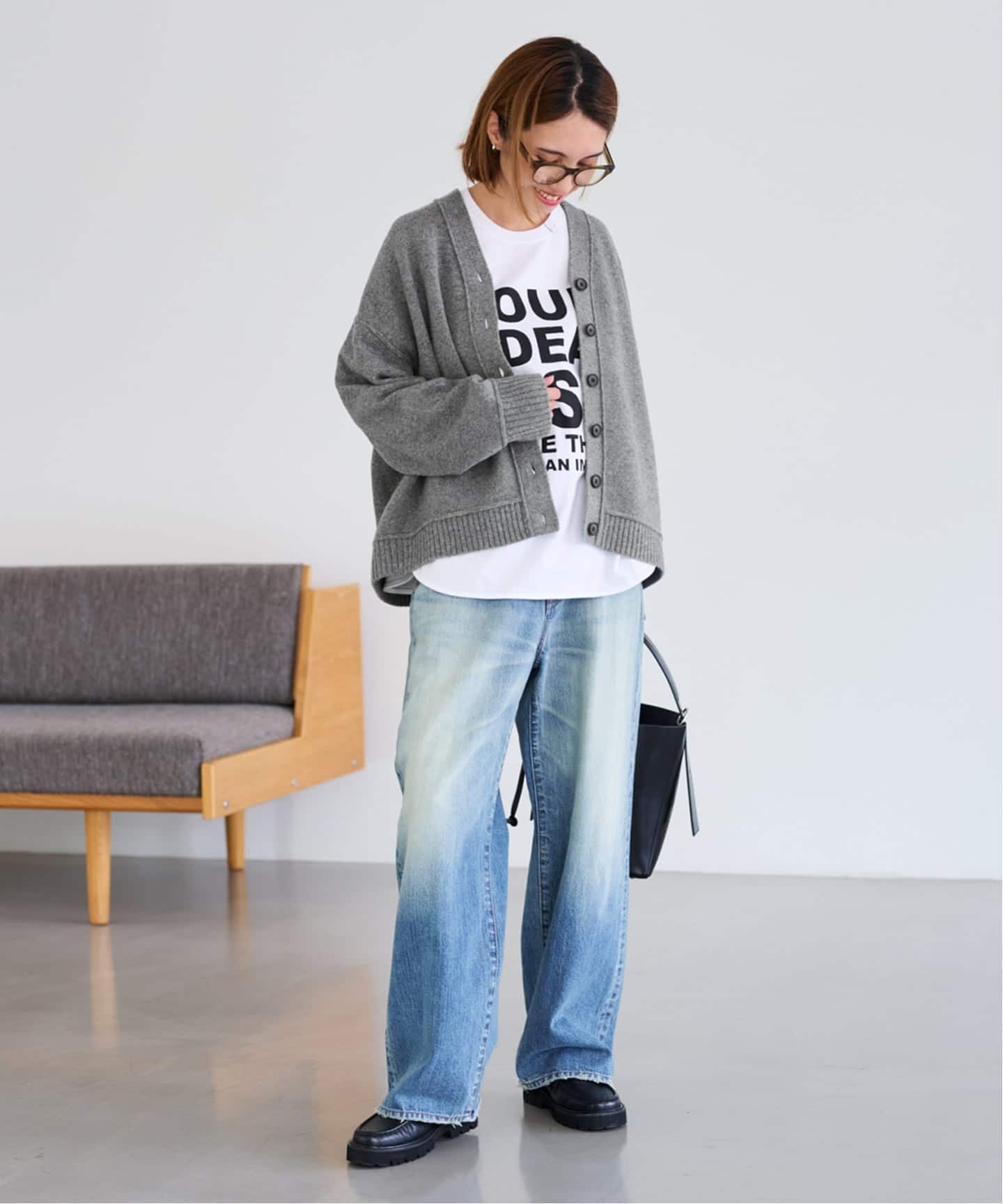 ≪WEB限定 / 追加≫AQUA Vネックカーディガン 2（カーディガン