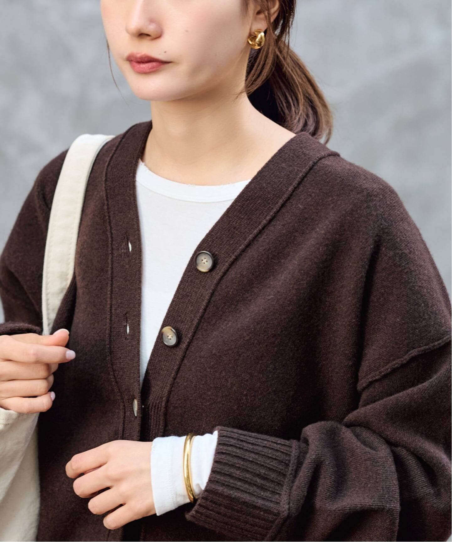 ≪WEB限定 / 追加≫AQUA Vネックカーディガン 2（カーディガン