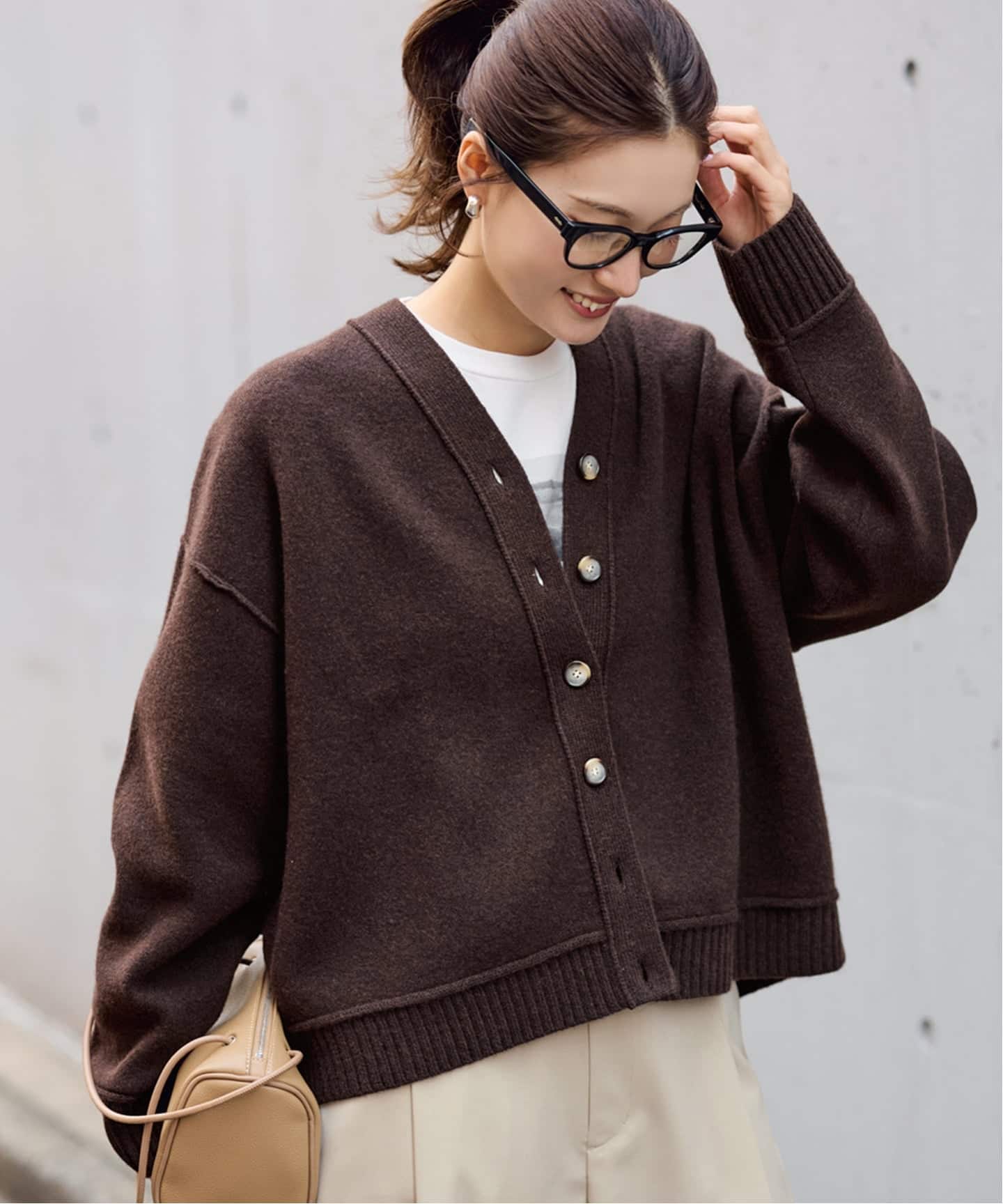 FRAMeWORK ≪WEB限定 / 追加≫AQUA Vネックカーディガン 2 ≪WEB限定 / 追加≫AQUA Vネックカーディガン 2（カーディガン