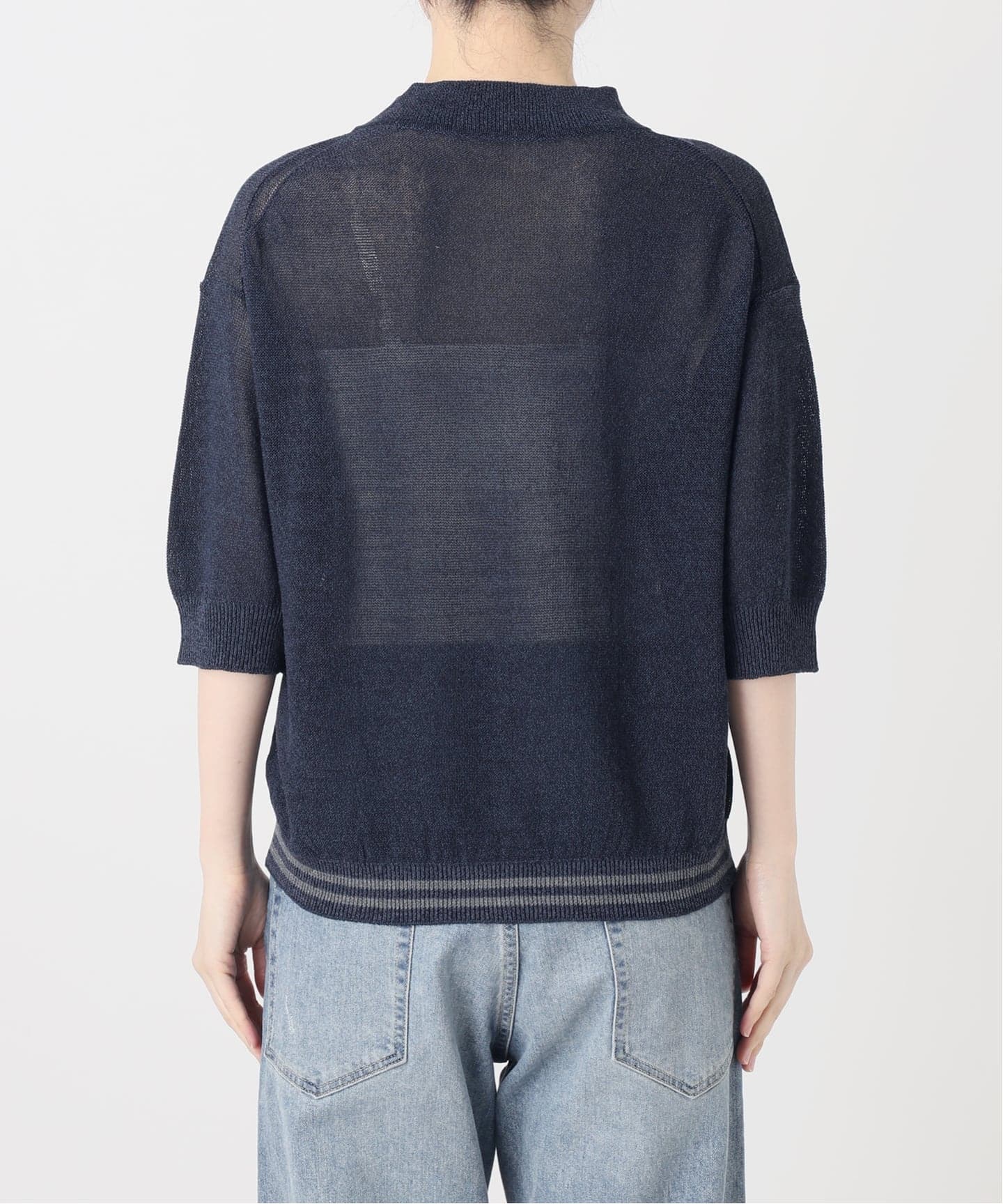 HOWIECLOTHING×FRAMeWORKハーフジップニット（ニット／セーター