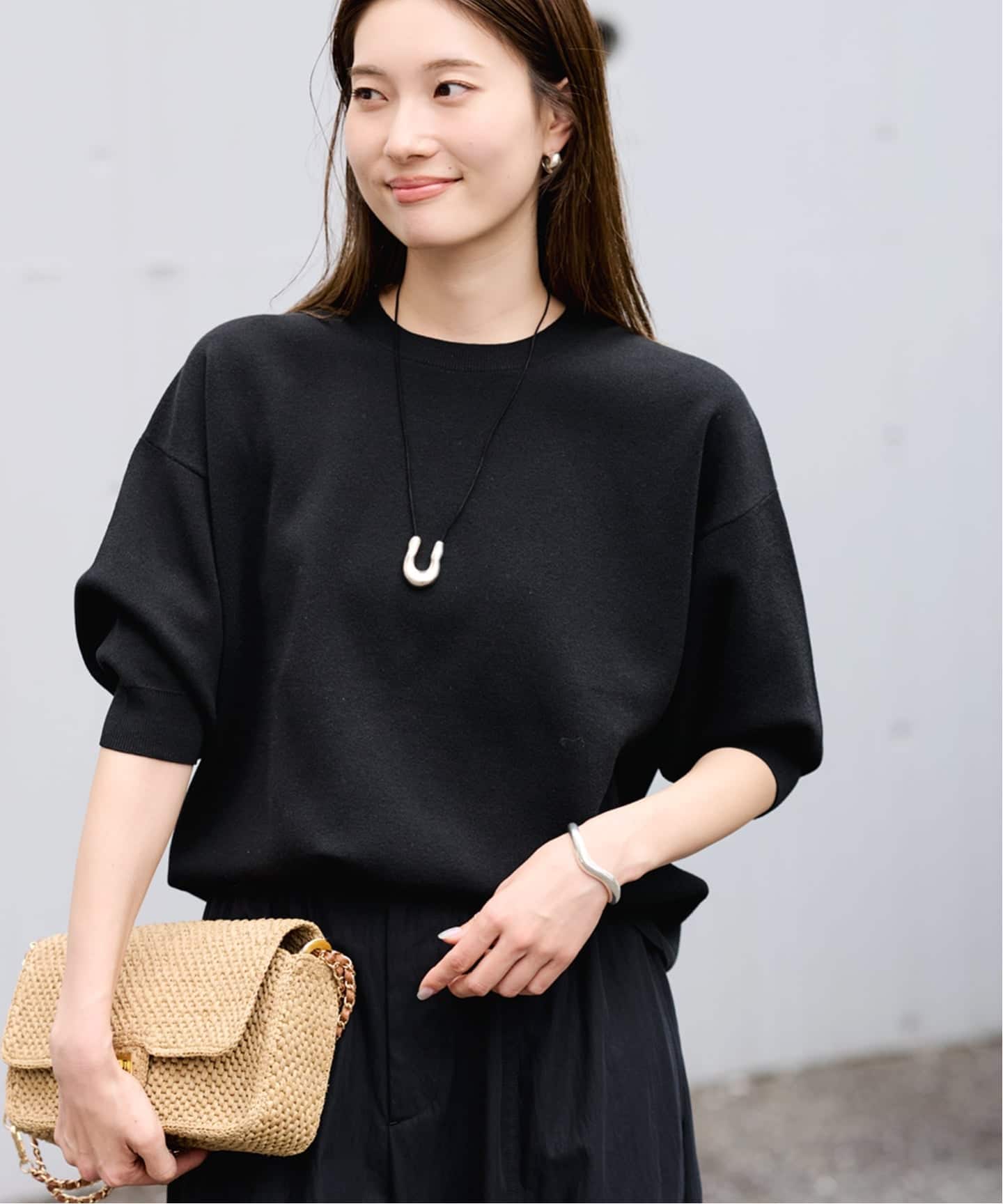 ≪WEB限定 / 洗える / 追加≫ウォッシャブルスムースプルオーバー 4