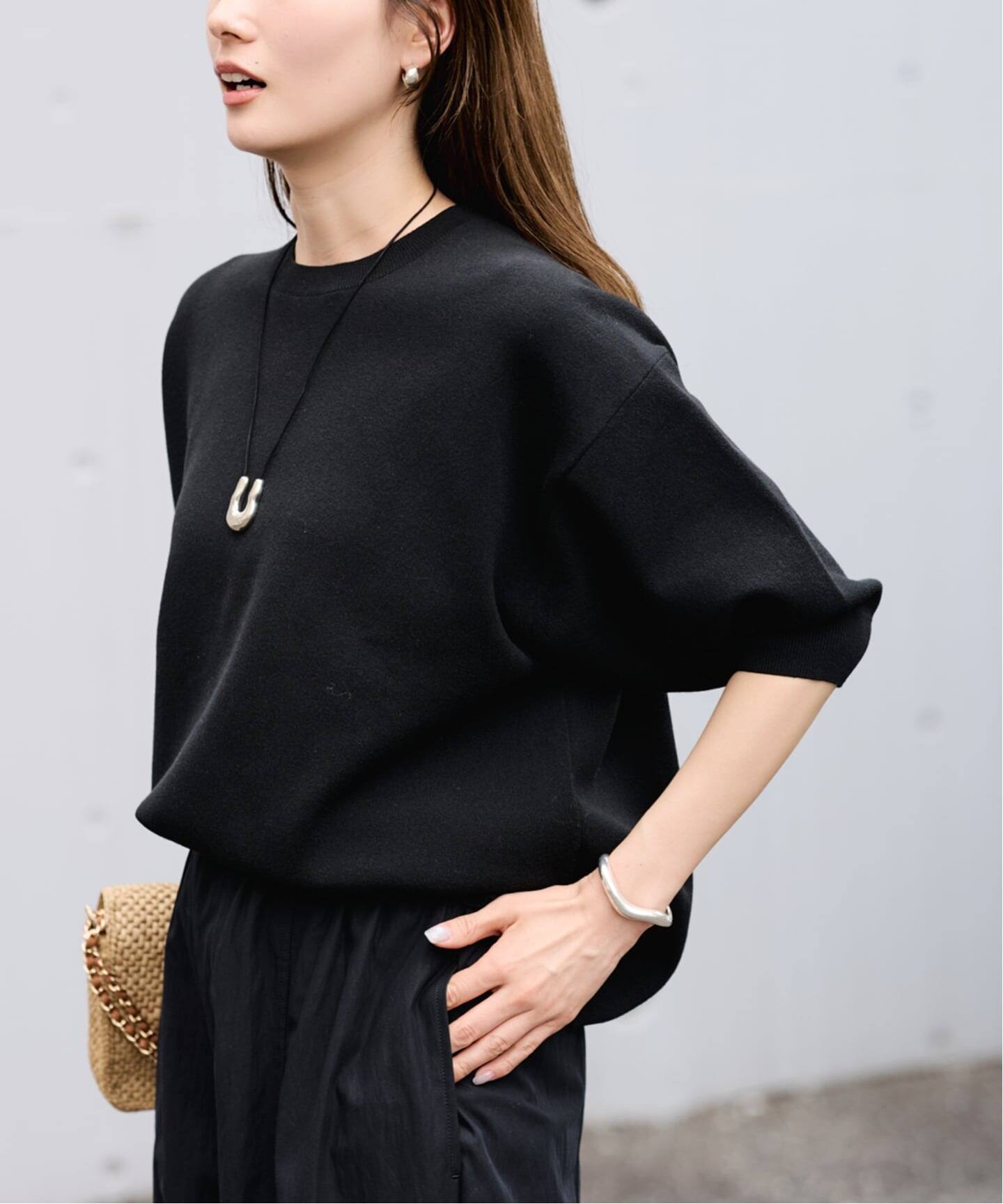 ≪WEB限定 / 洗える / 追加≫ウォッシャブルスムースプルオーバー 4