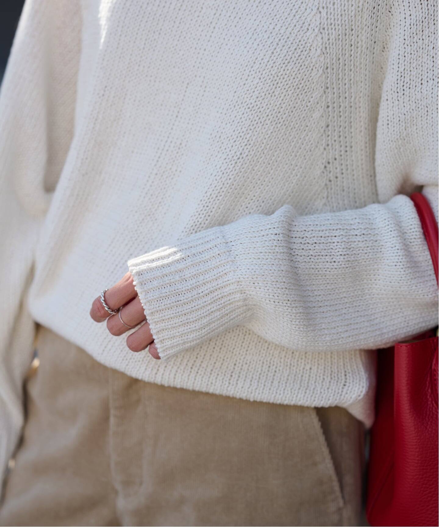 FRAMeWORK リネンコットンラグランニット FRAMeWORK（フレームワーク）の「リネンコットンラグランニット