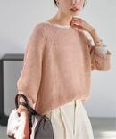 ≪新色 / 追加≫LINEN CORD ニット