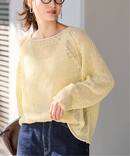 ≪新色 / 追加≫LINEN CORD ニット